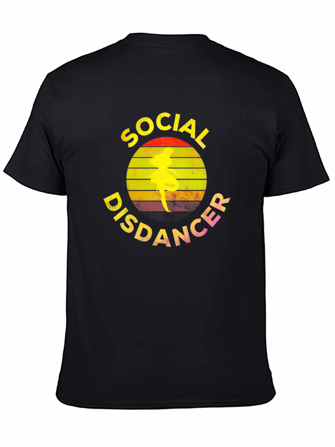 Social Disdancer T-Shirt - Retro Dancer Tee