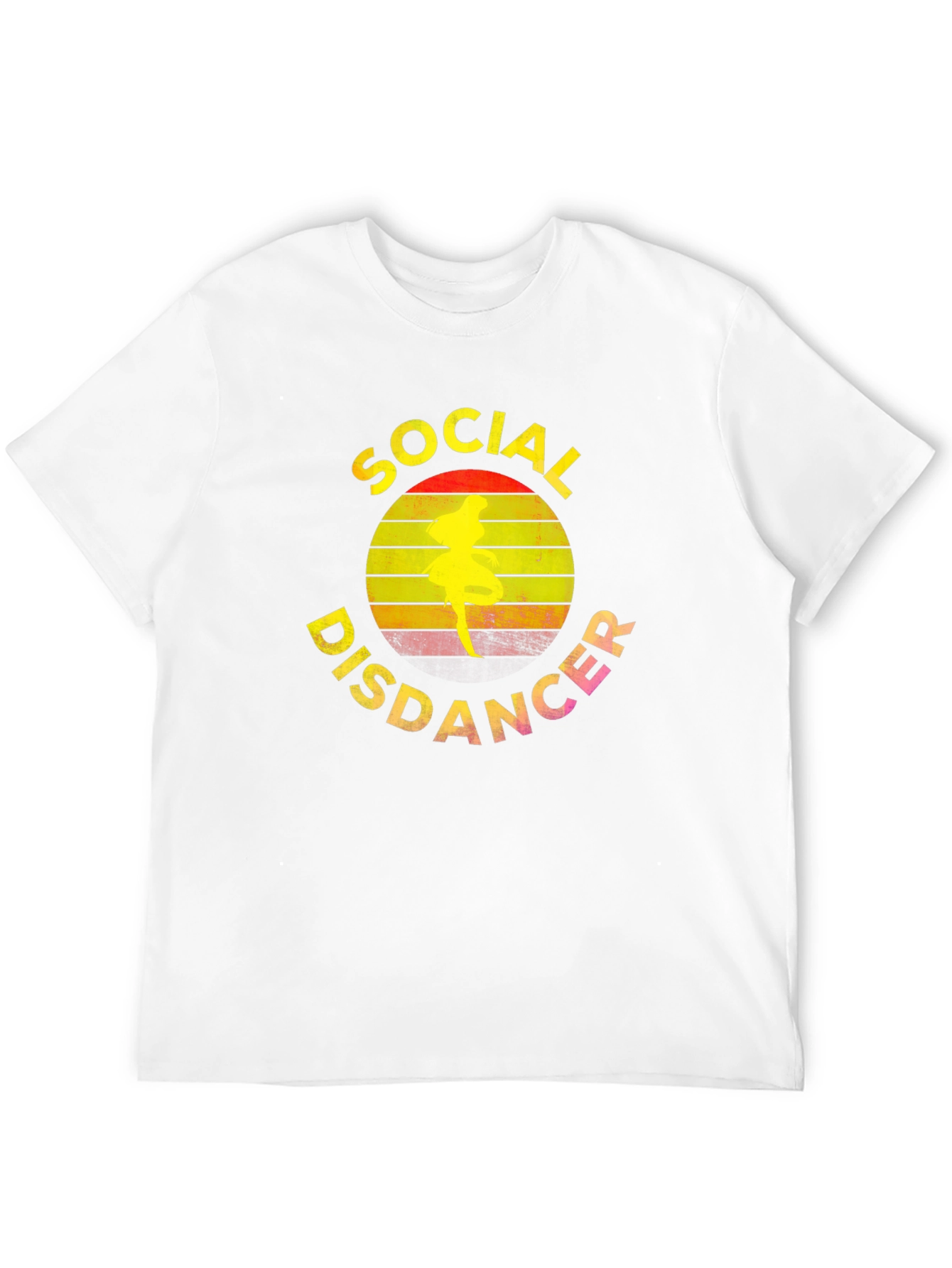 Social Disdancer T-Shirt - Retro Dancer Tee
