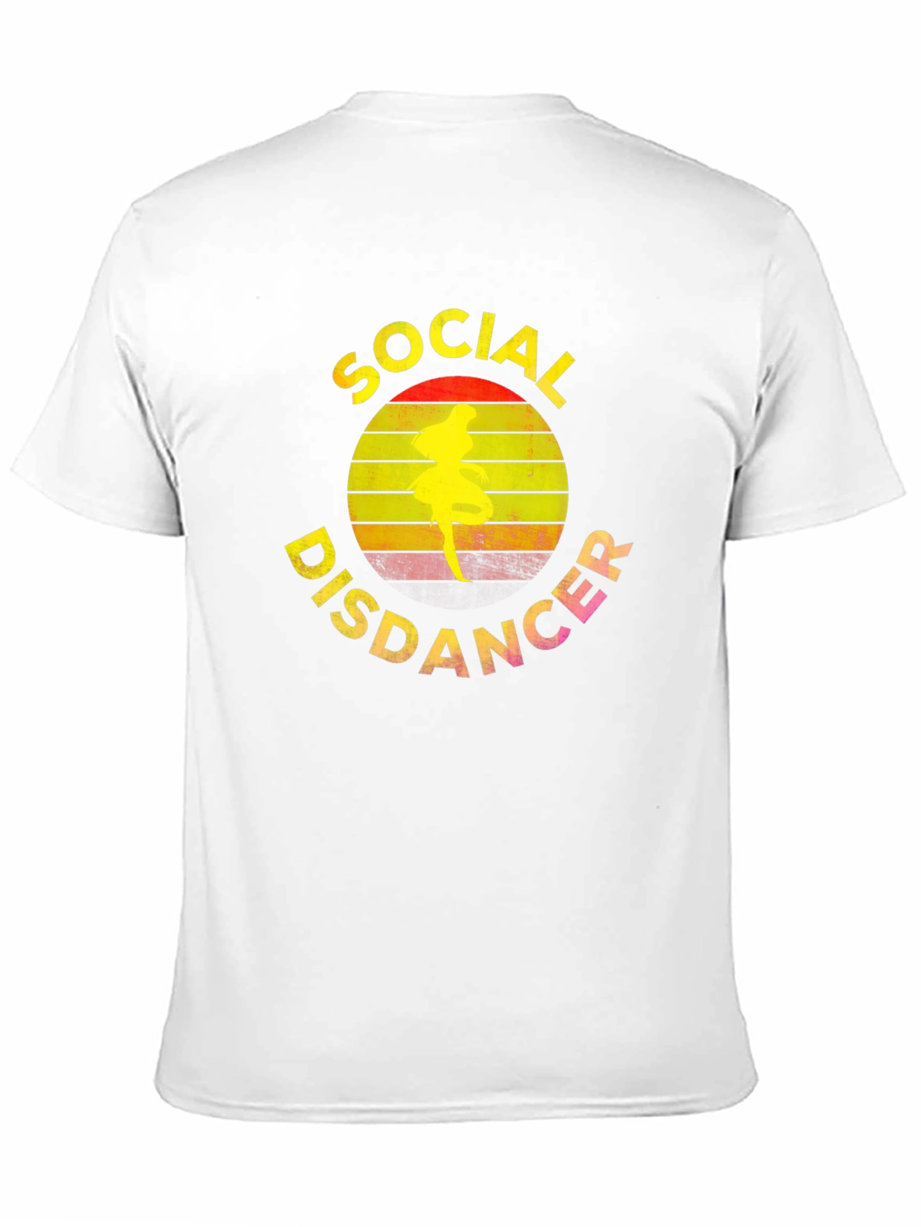 Social Disdancer T-Shirt - Retro Dancer Tee