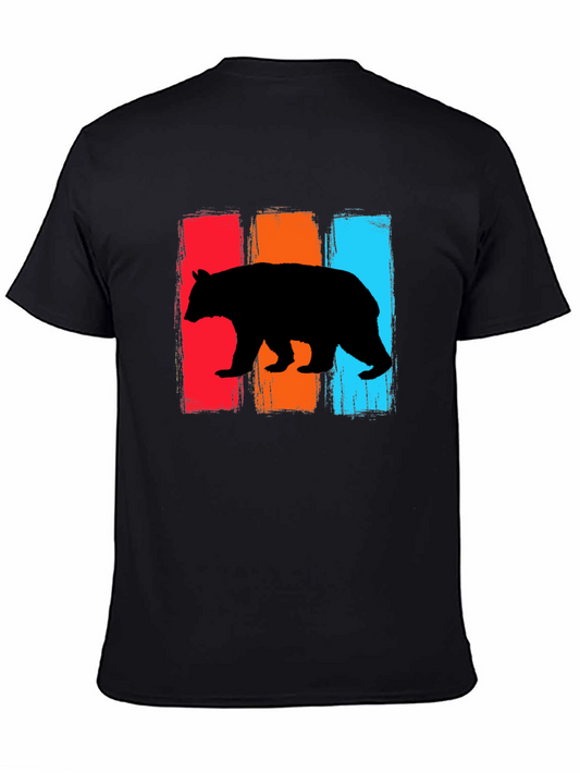 Retro Bear Graphic T-Shirt