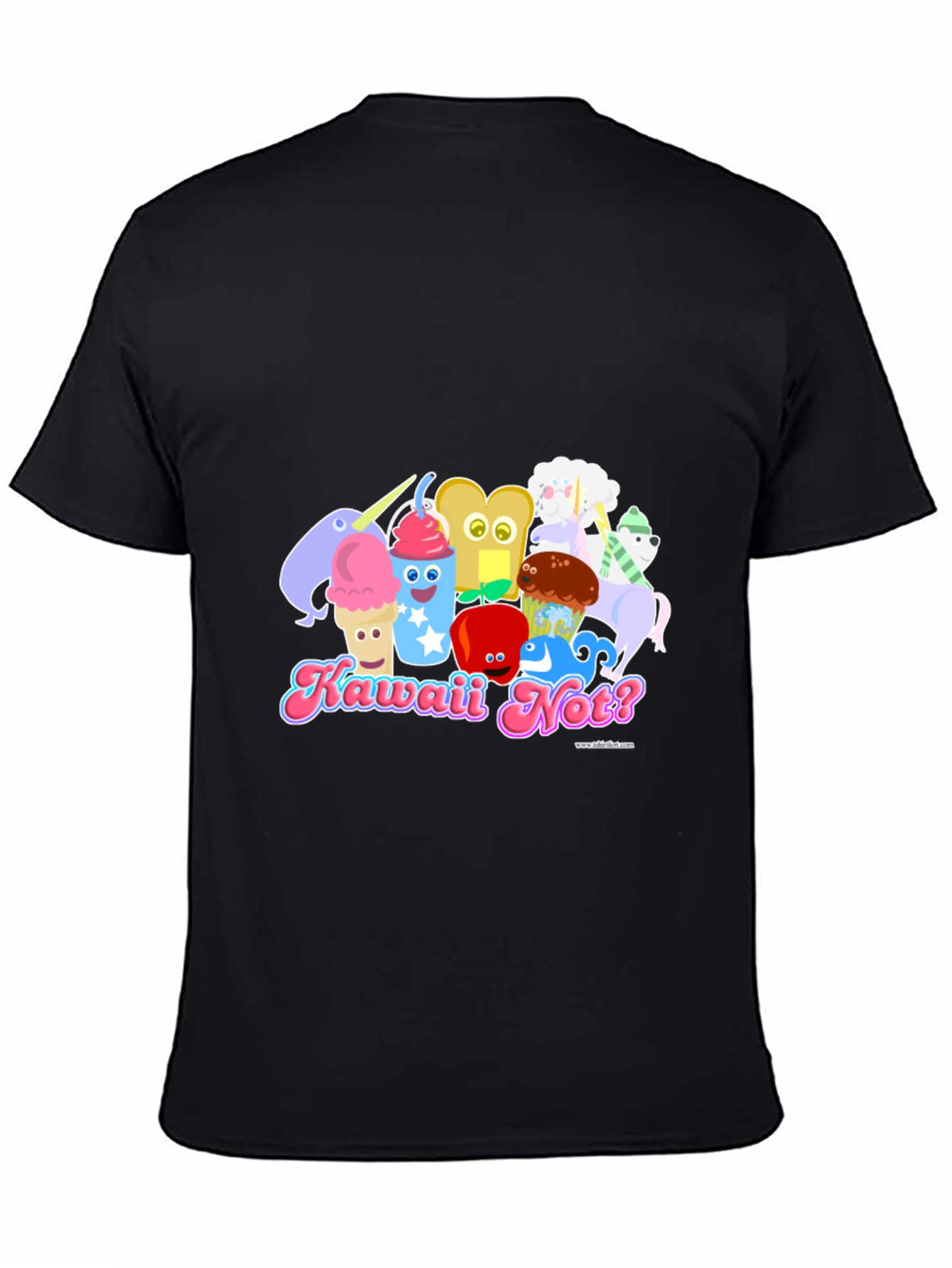 Kawaii Not? T-Shirt: Fun Unique Graphic Tee