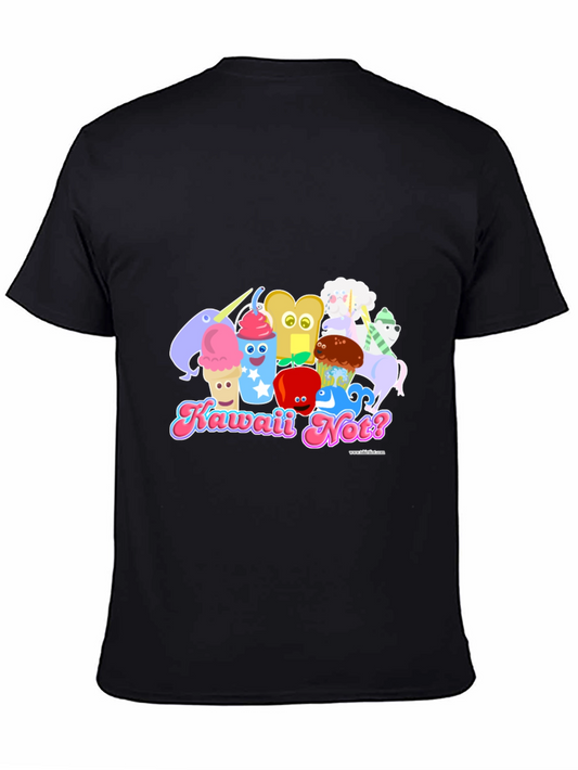 Kawaii Not? T-Shirt: Fun Unique Graphic Tee