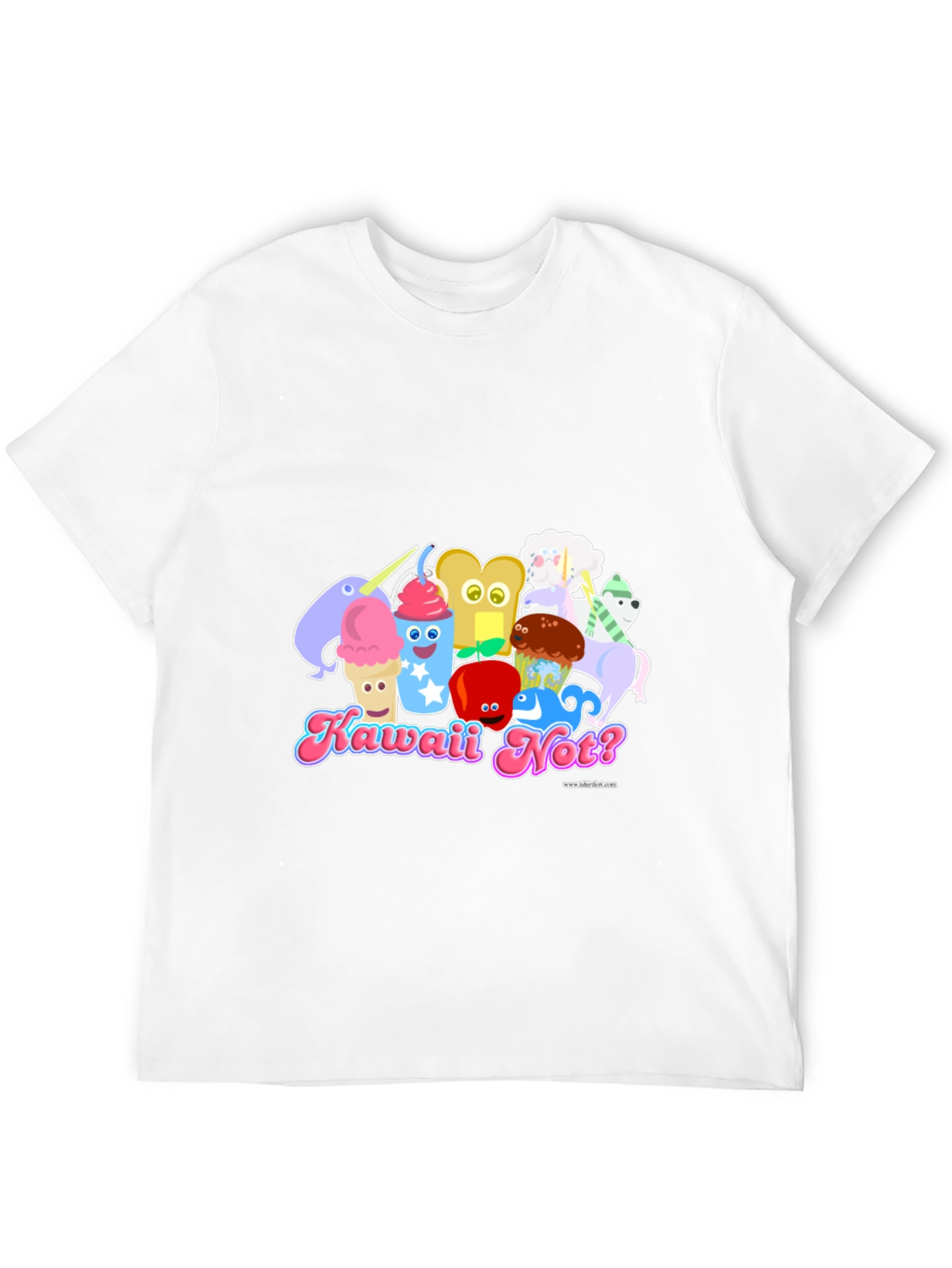 Kawaii Not? T-Shirt: Fun Unique Graphic Tee