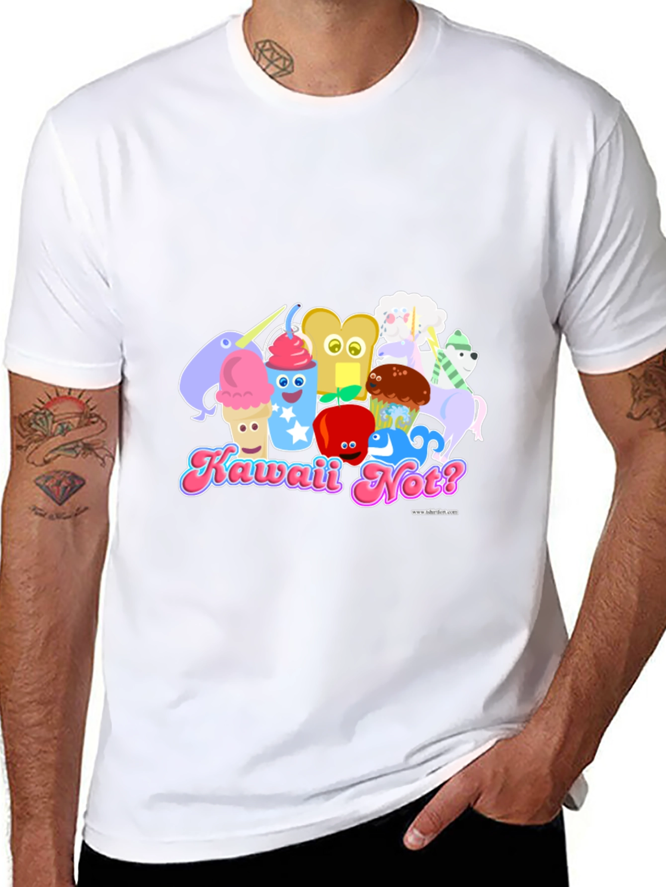 Kawaii Not? T-Shirt: Fun Unique Graphic Tee