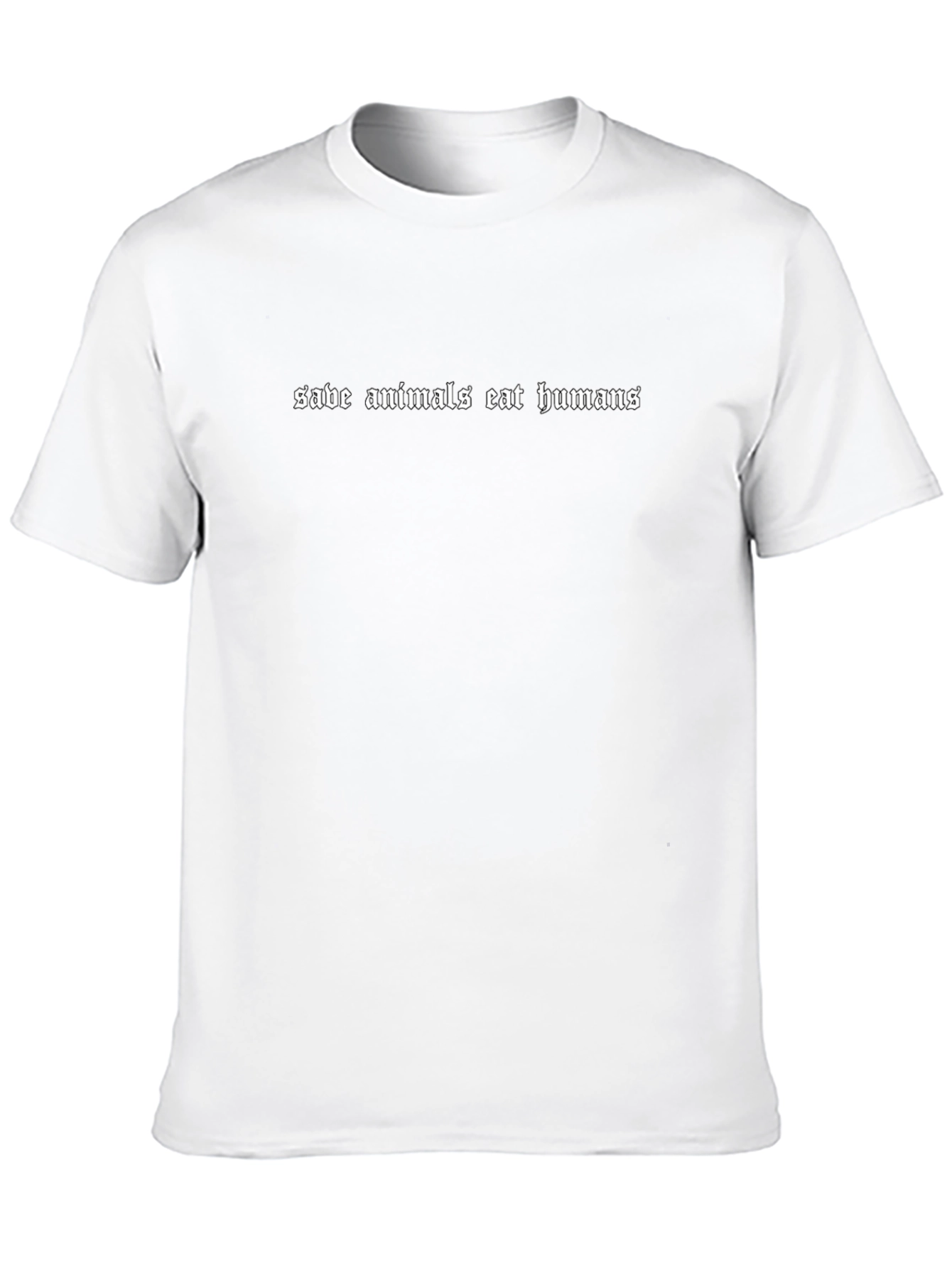 Save Animals Eat Humans Graphic Tee