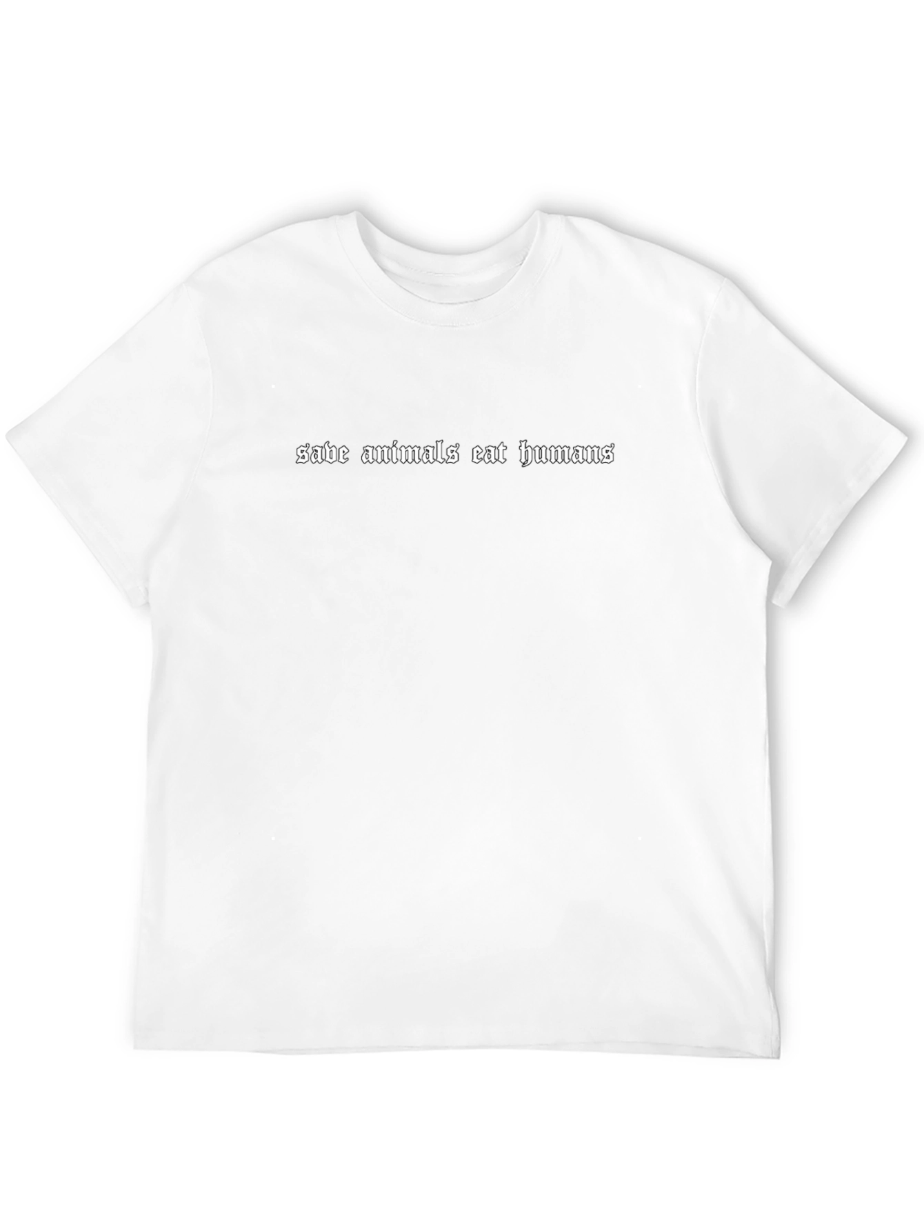 Save Animals Eat Humans Graphic Tee