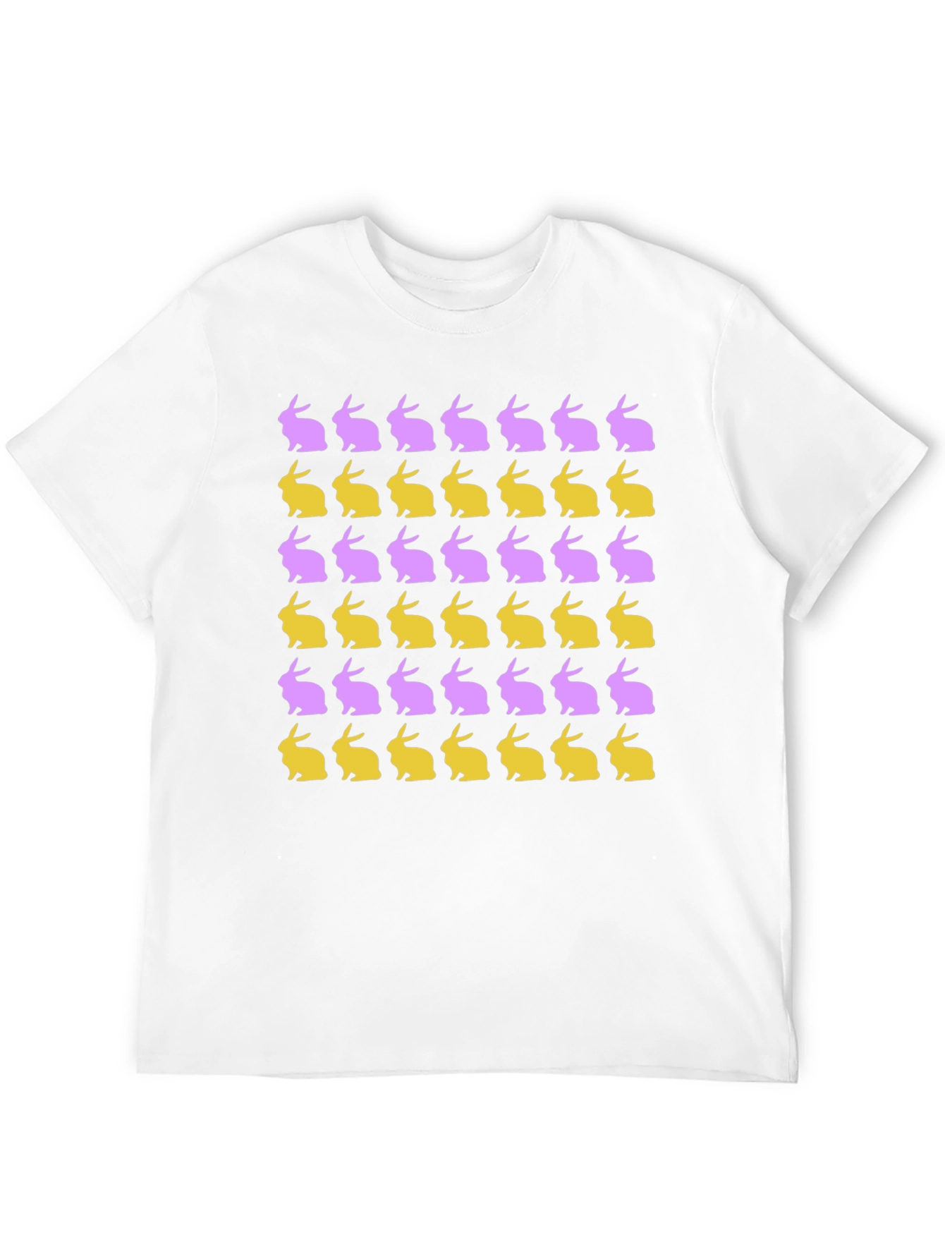 Easter Bunny Pattern T-Shirt