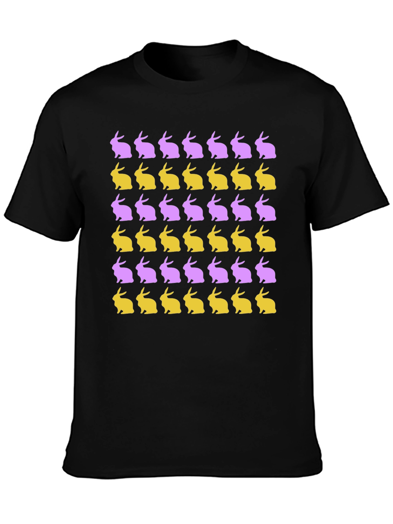 Easter Bunny Pattern T-Shirt