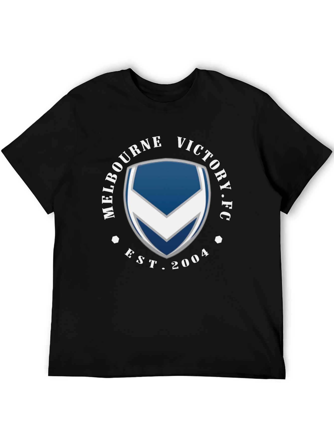 Melbourne Victory FC Black T-Shirt