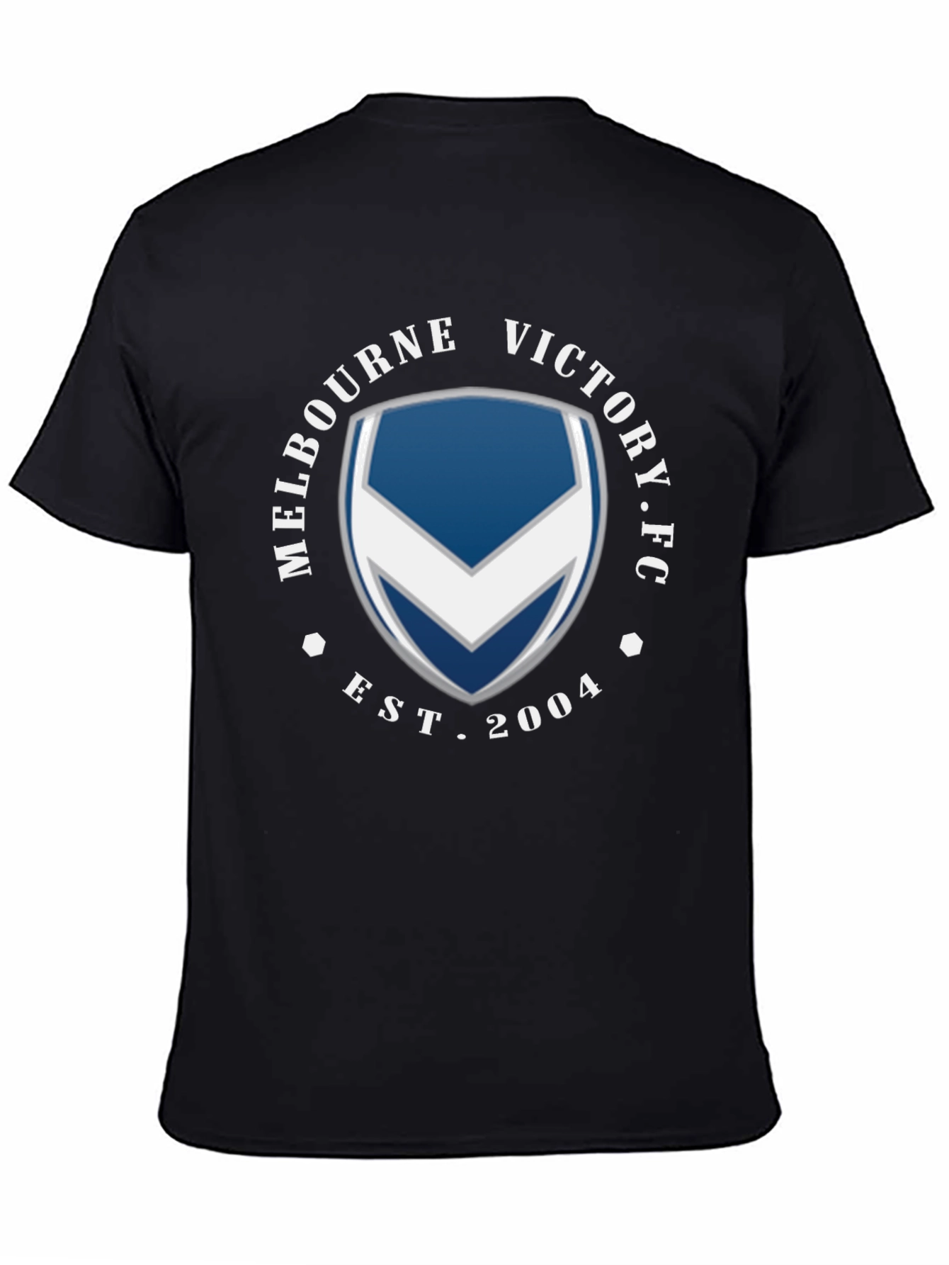 Melbourne Victory FC Black T-Shirt