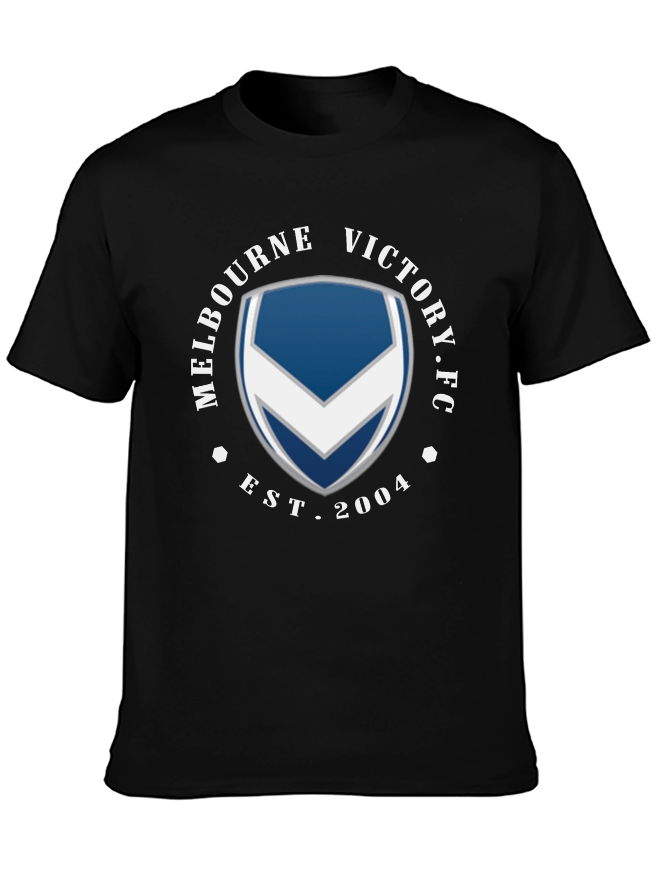 Melbourne Victory FC Black T-Shirt