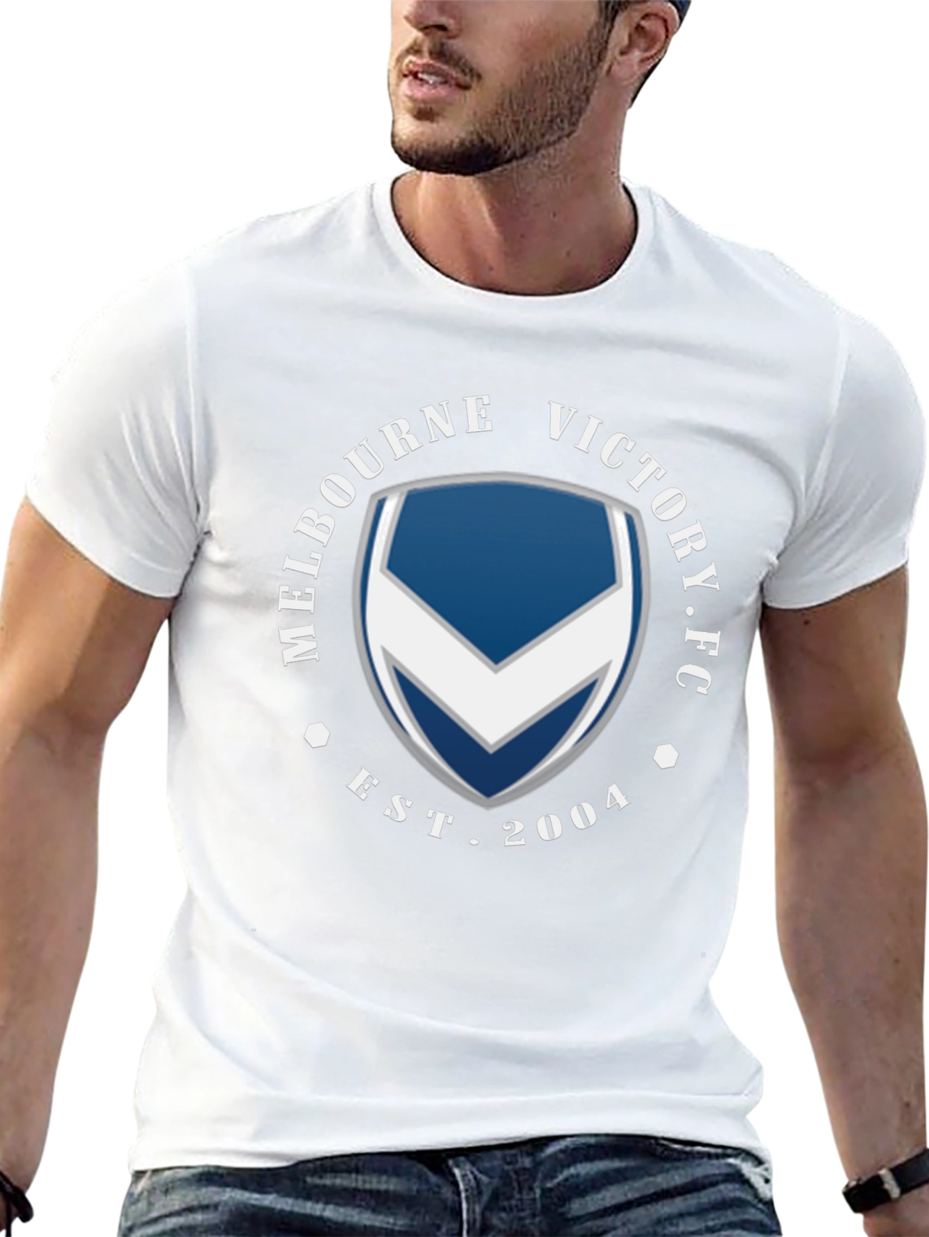Melbourne Victory FC Black T-Shirt