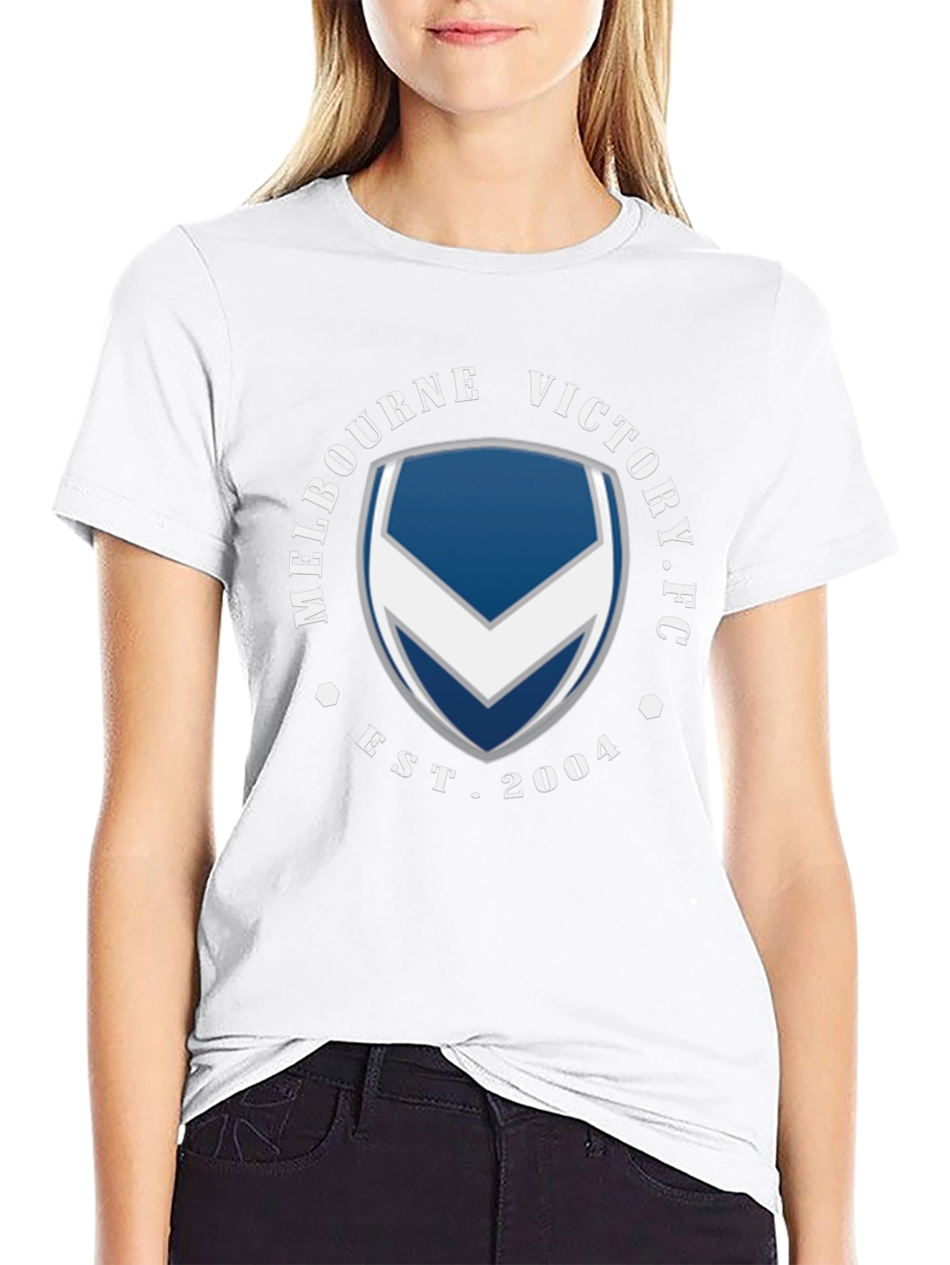 Melbourne Victory FC Black T-Shirt
