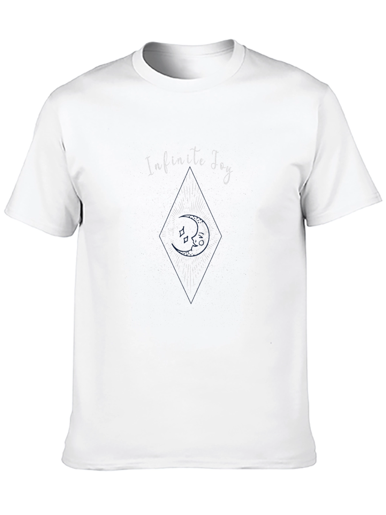 Infinite Joy Graphic Black T-Shirt