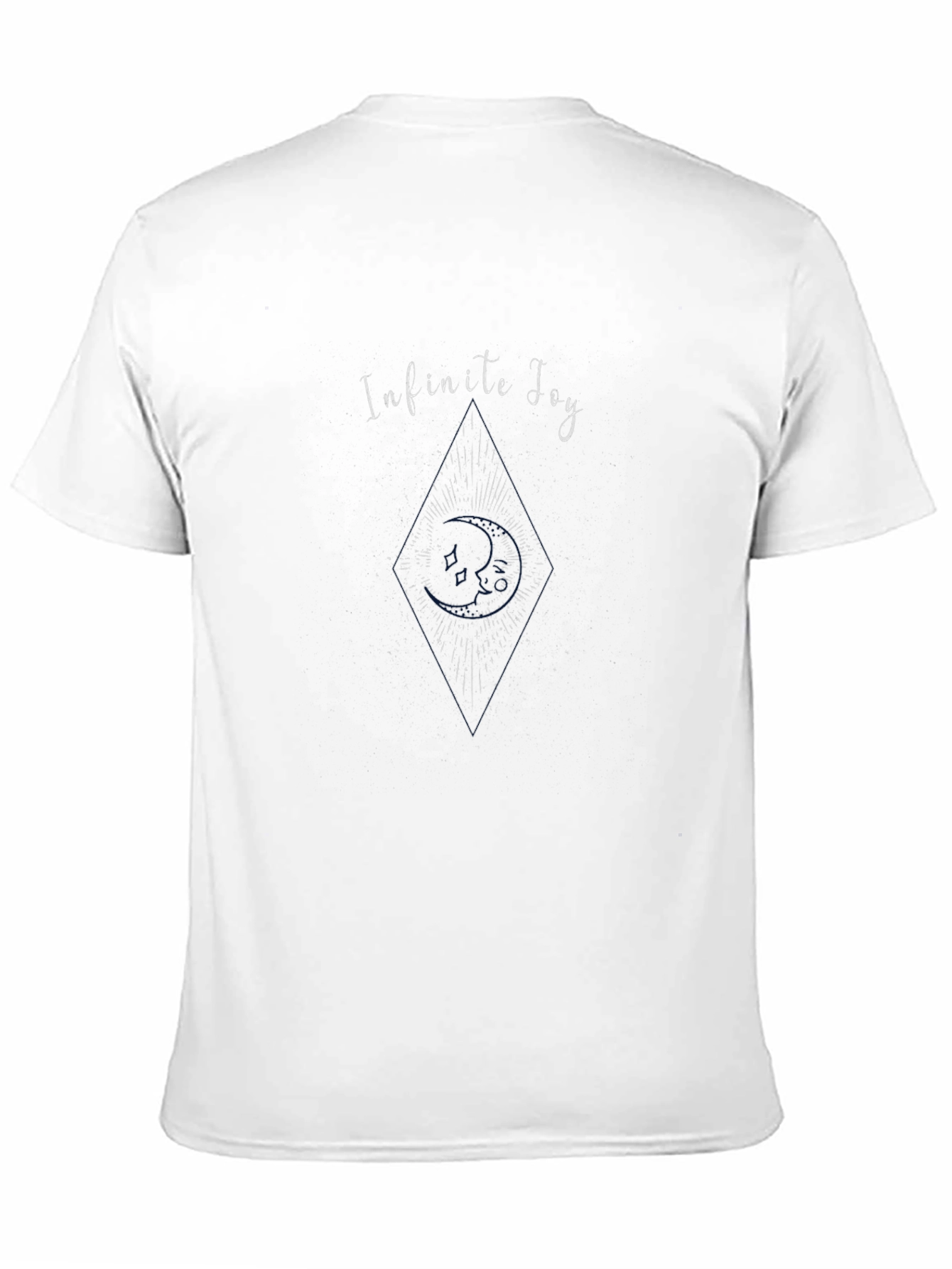 Infinite Joy Graphic Black T-Shirt