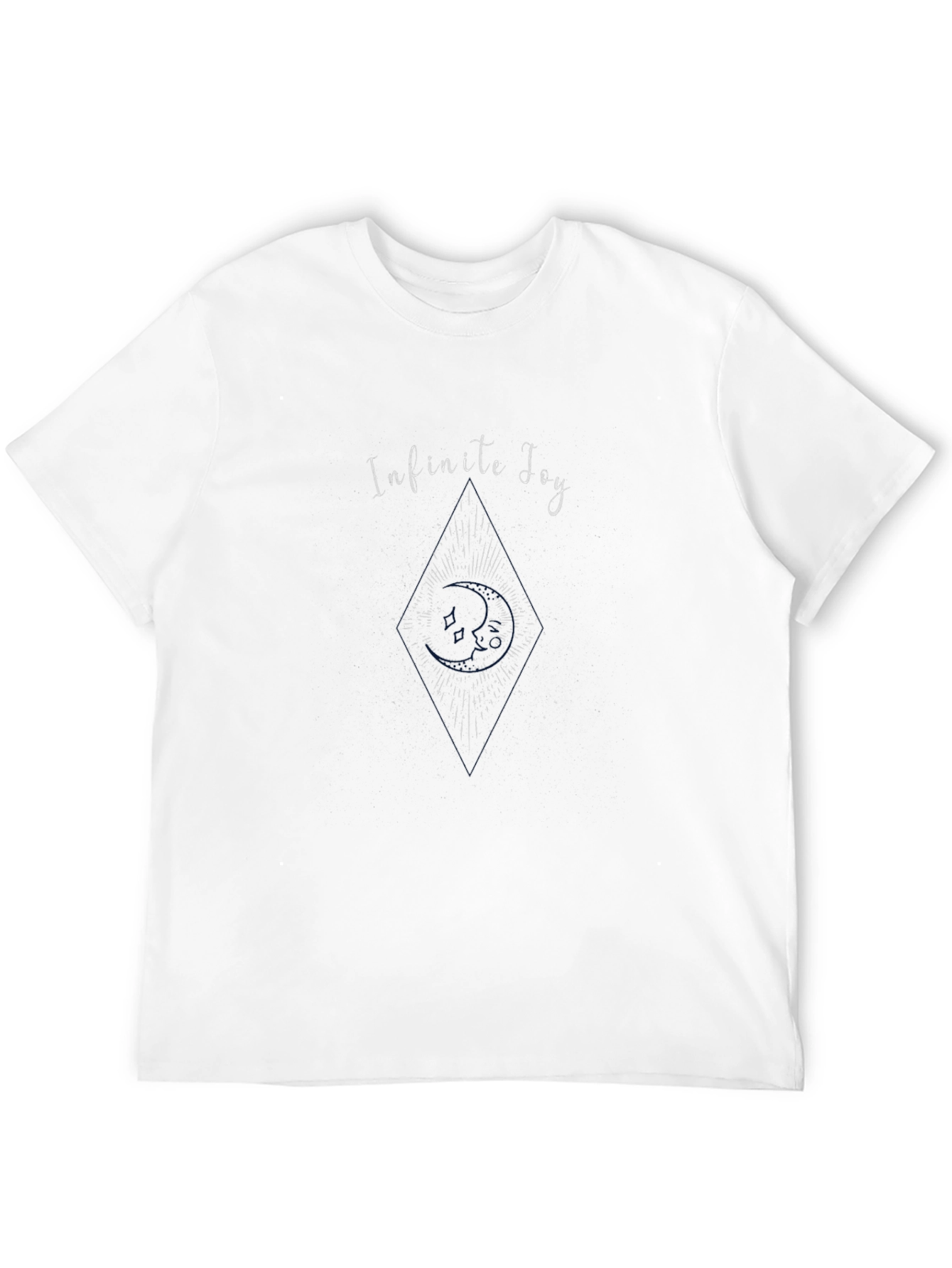 Infinite Joy Graphic Black T-Shirt