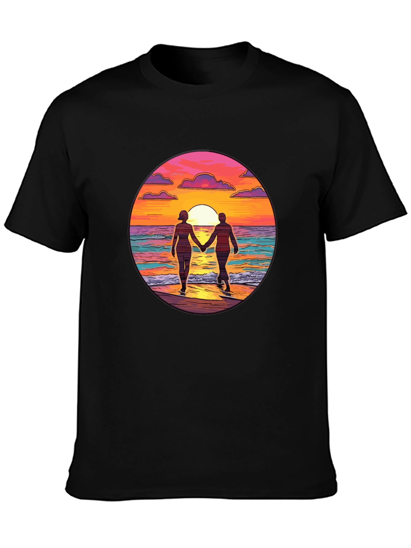 Sunset Romance Graphic Tee