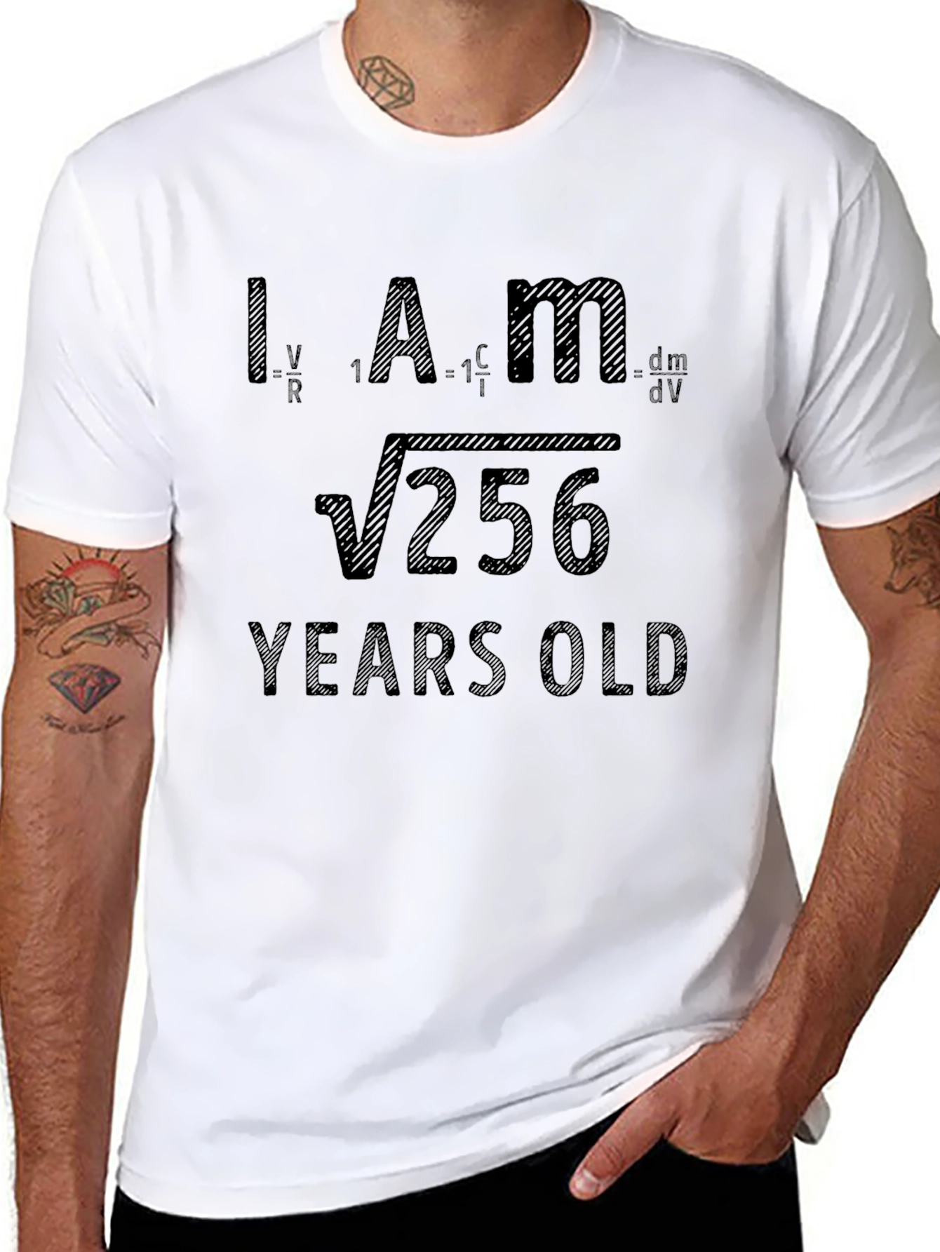 Funny Math Formula 16 Years Old T-Shirt