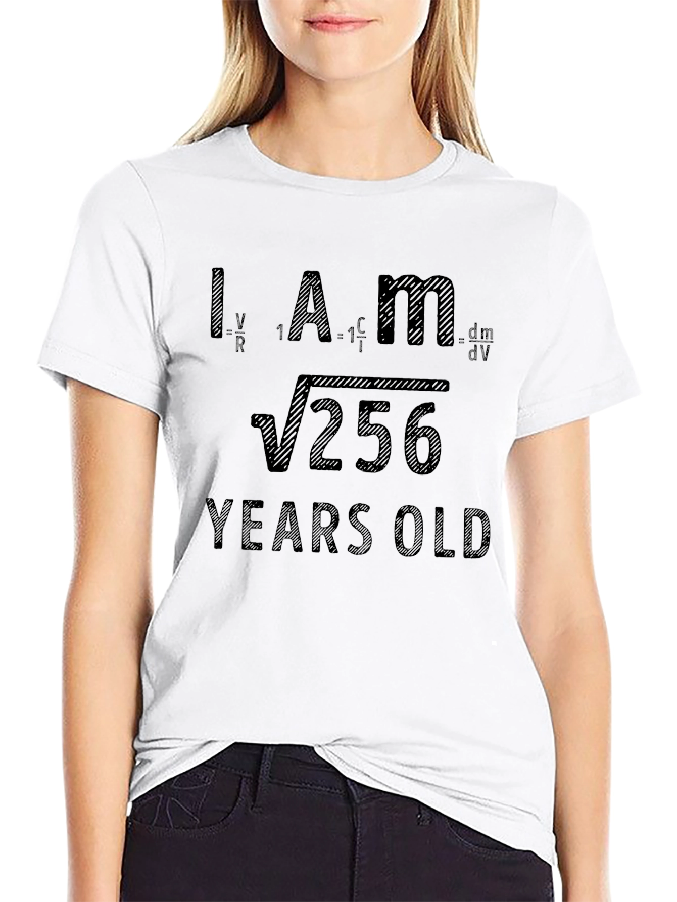 Funny Math Formula 16 Years Old T-Shirt