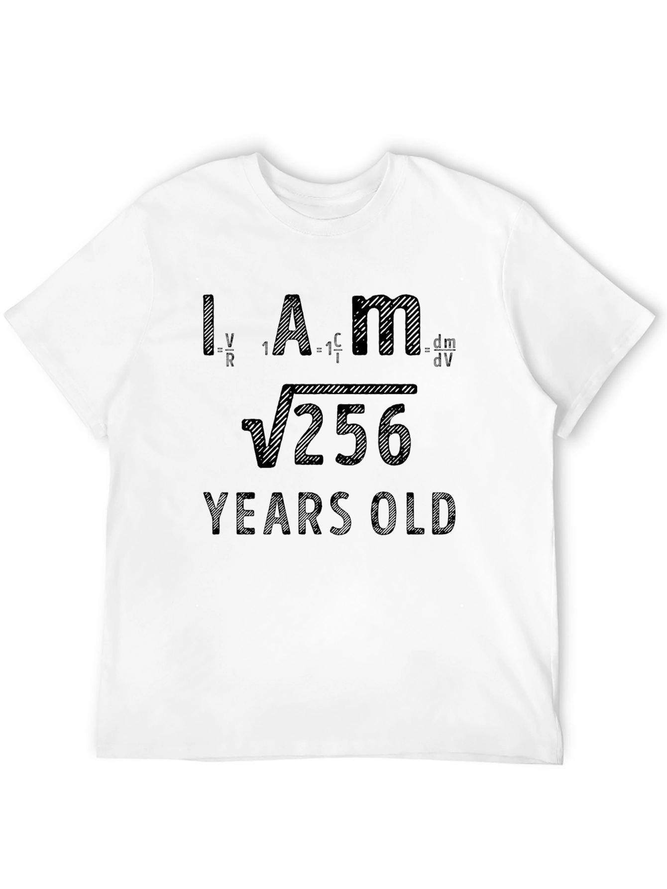 Funny Math Formula 16 Years Old T-Shirt