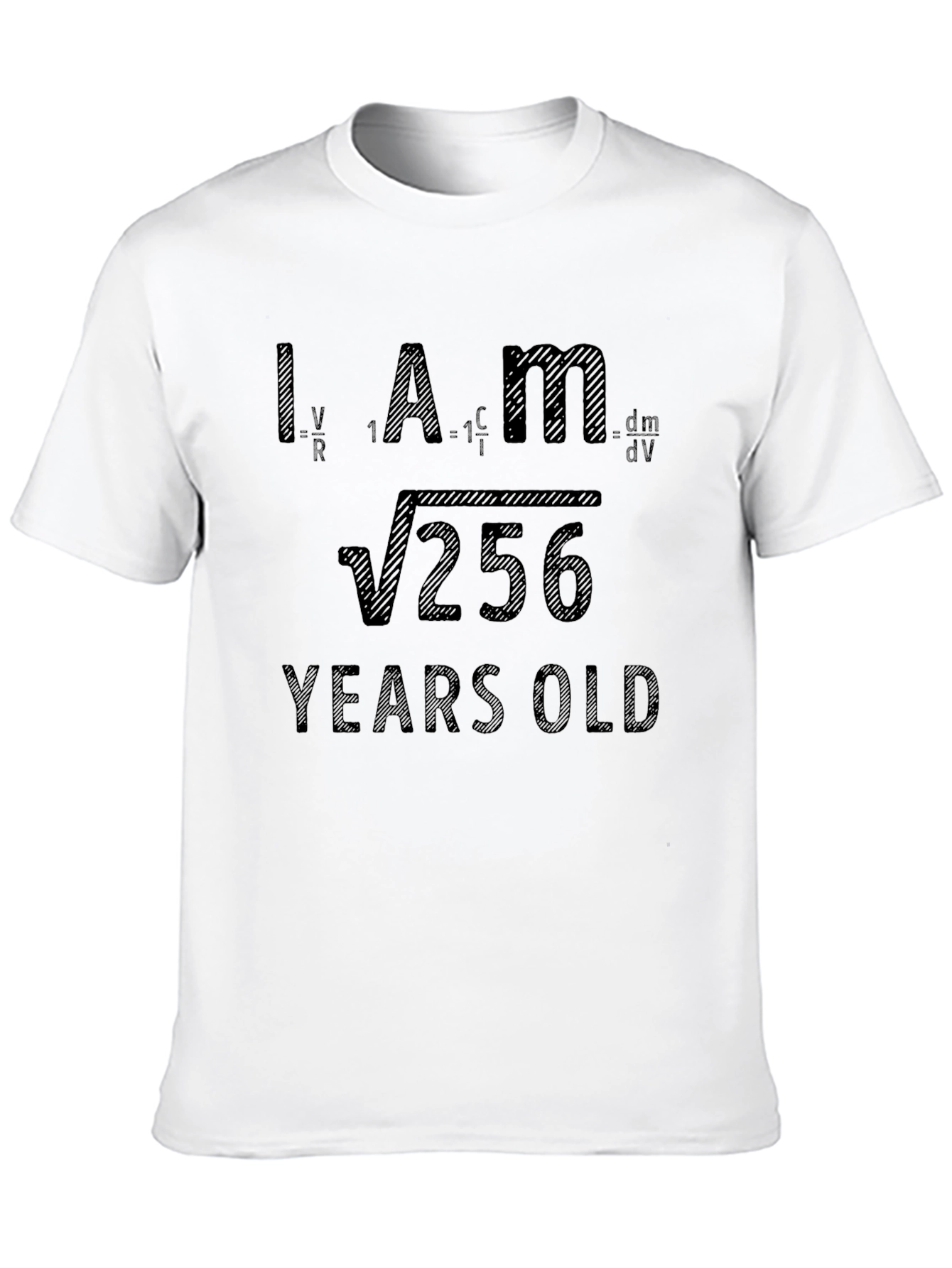 Funny Math Formula 16 Years Old T-Shirt