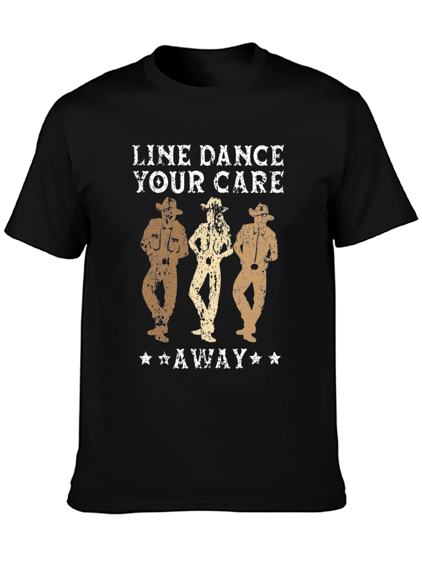 Line Dance Your Care Away T-Shirt