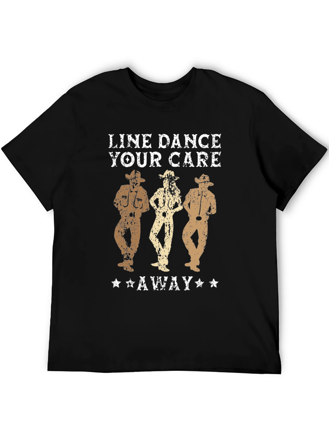 Line Dance Your Care Away T-Shirt