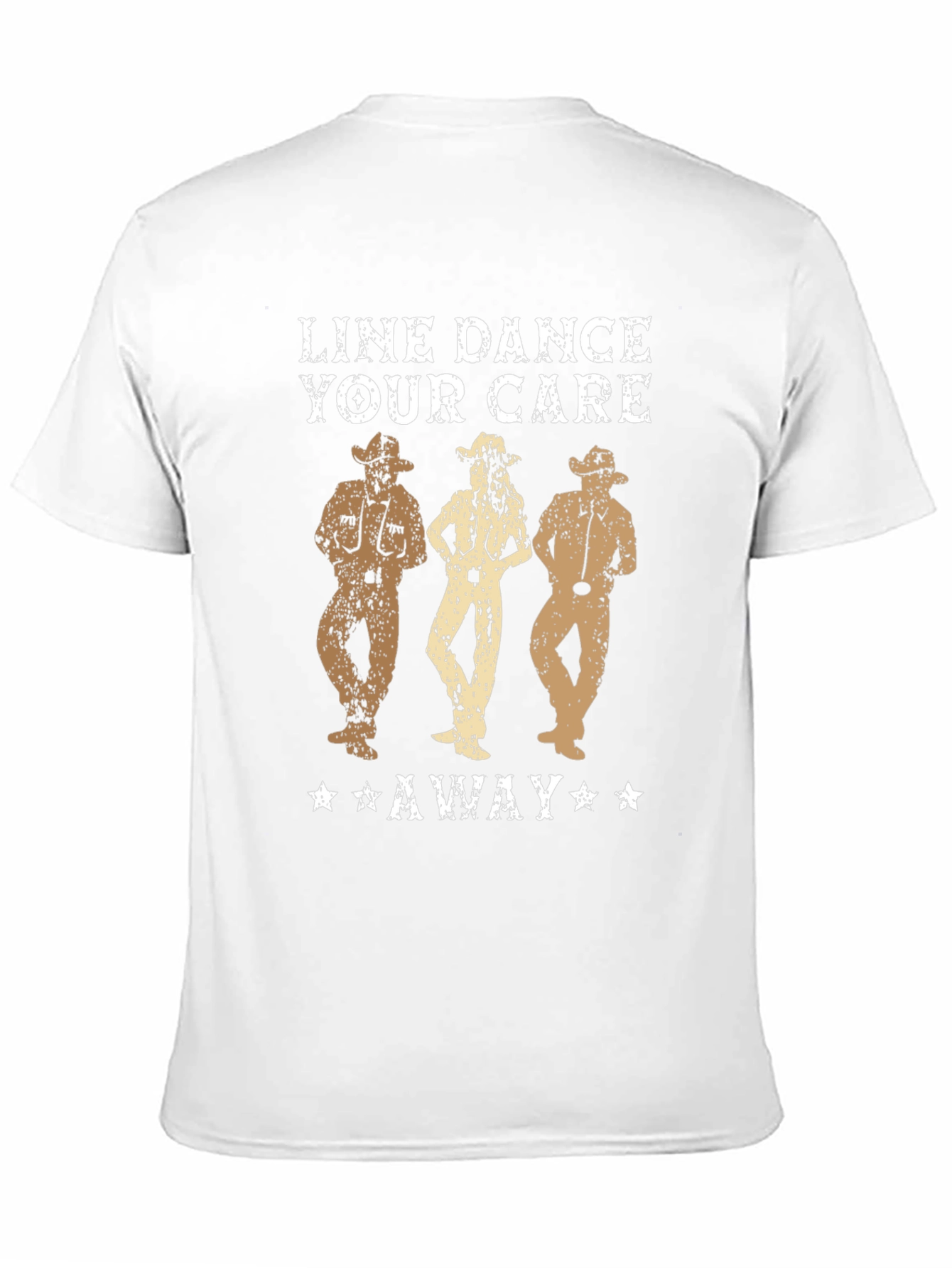 Line Dance Your Care Away T-Shirt