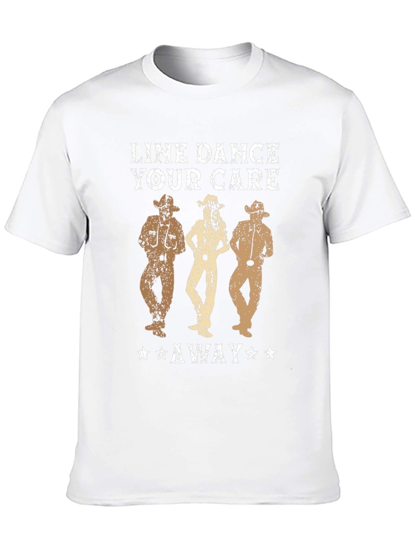 Line Dance Your Care Away T-Shirt