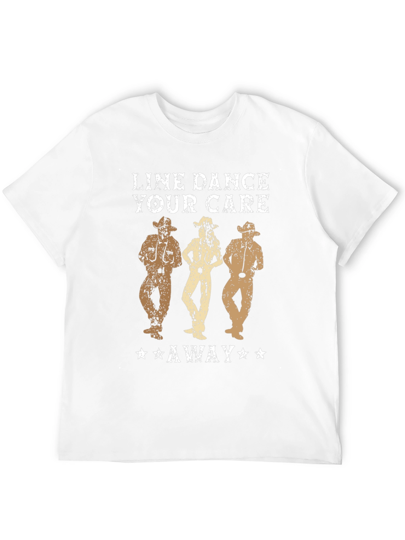 Line Dance Your Care Away T-Shirt