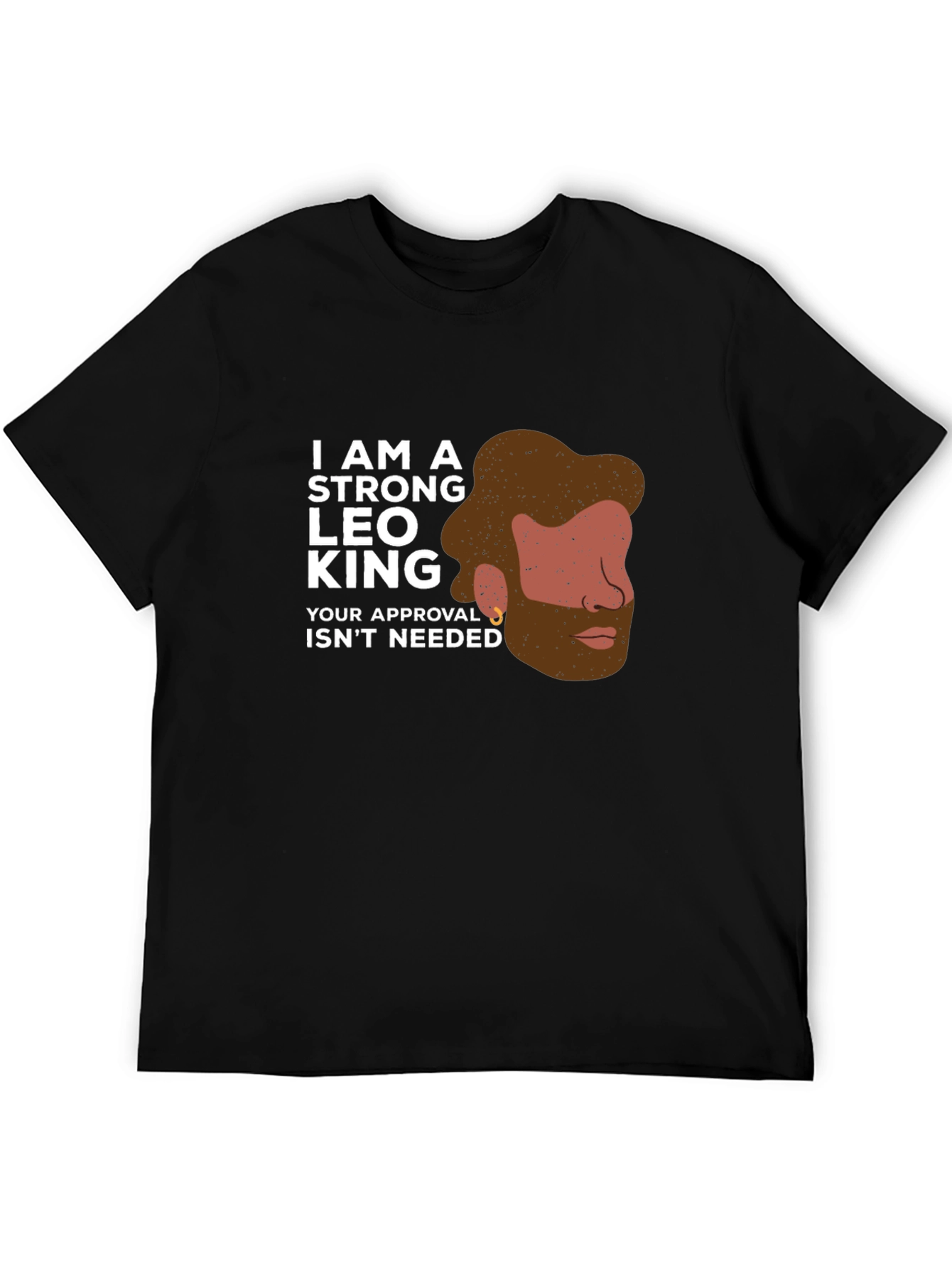Strong Leo King Graphic T-Shirt