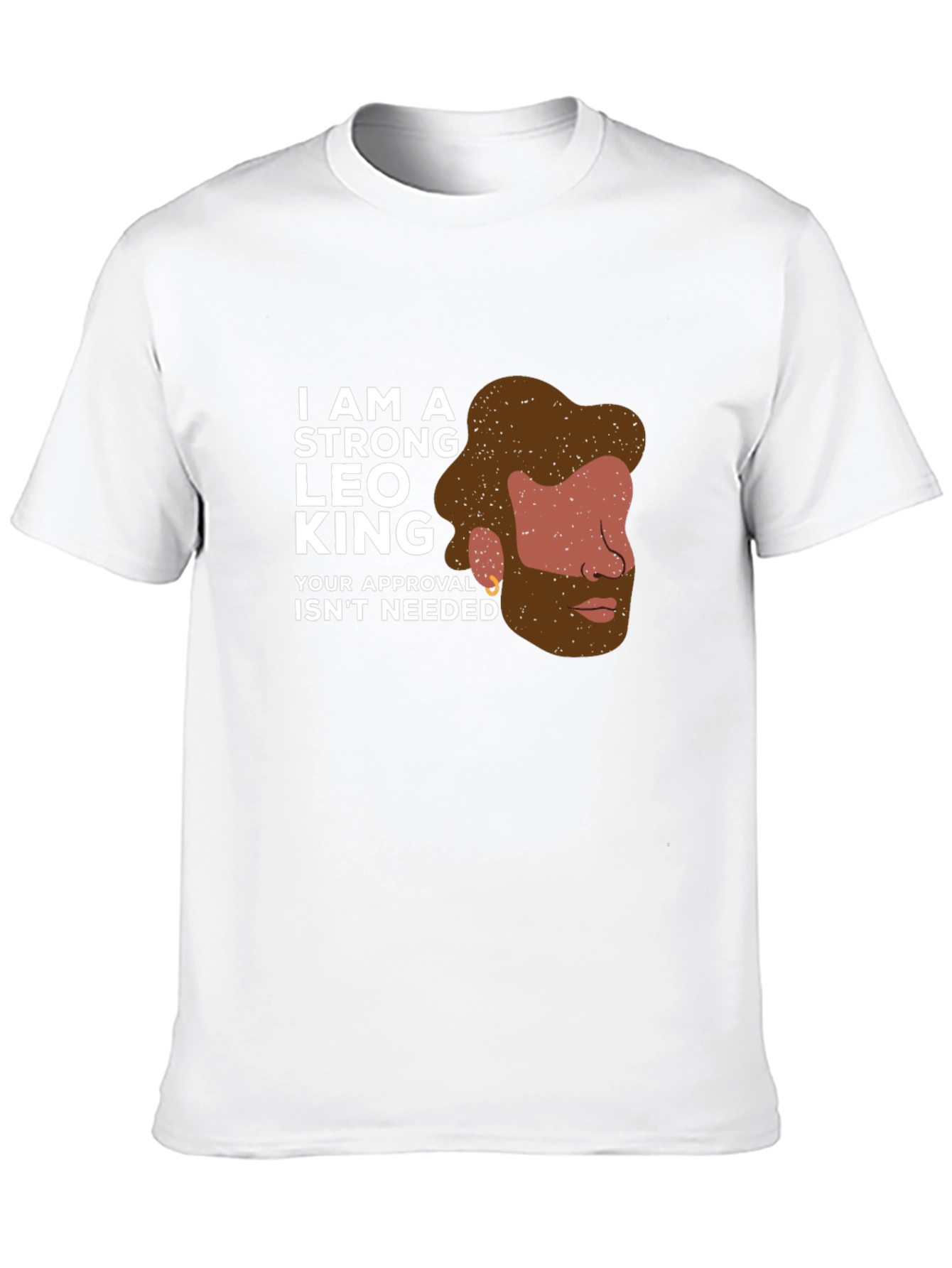 Strong Leo King Graphic T-Shirt