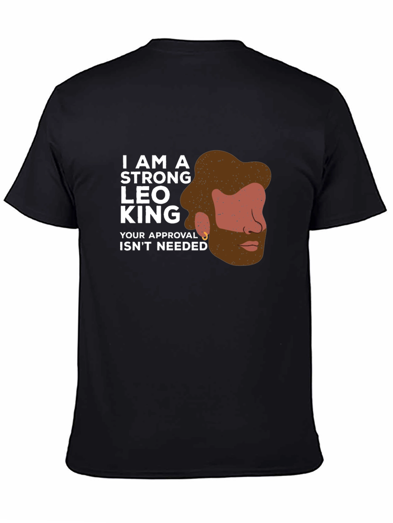 Strong Leo King Graphic T-Shirt