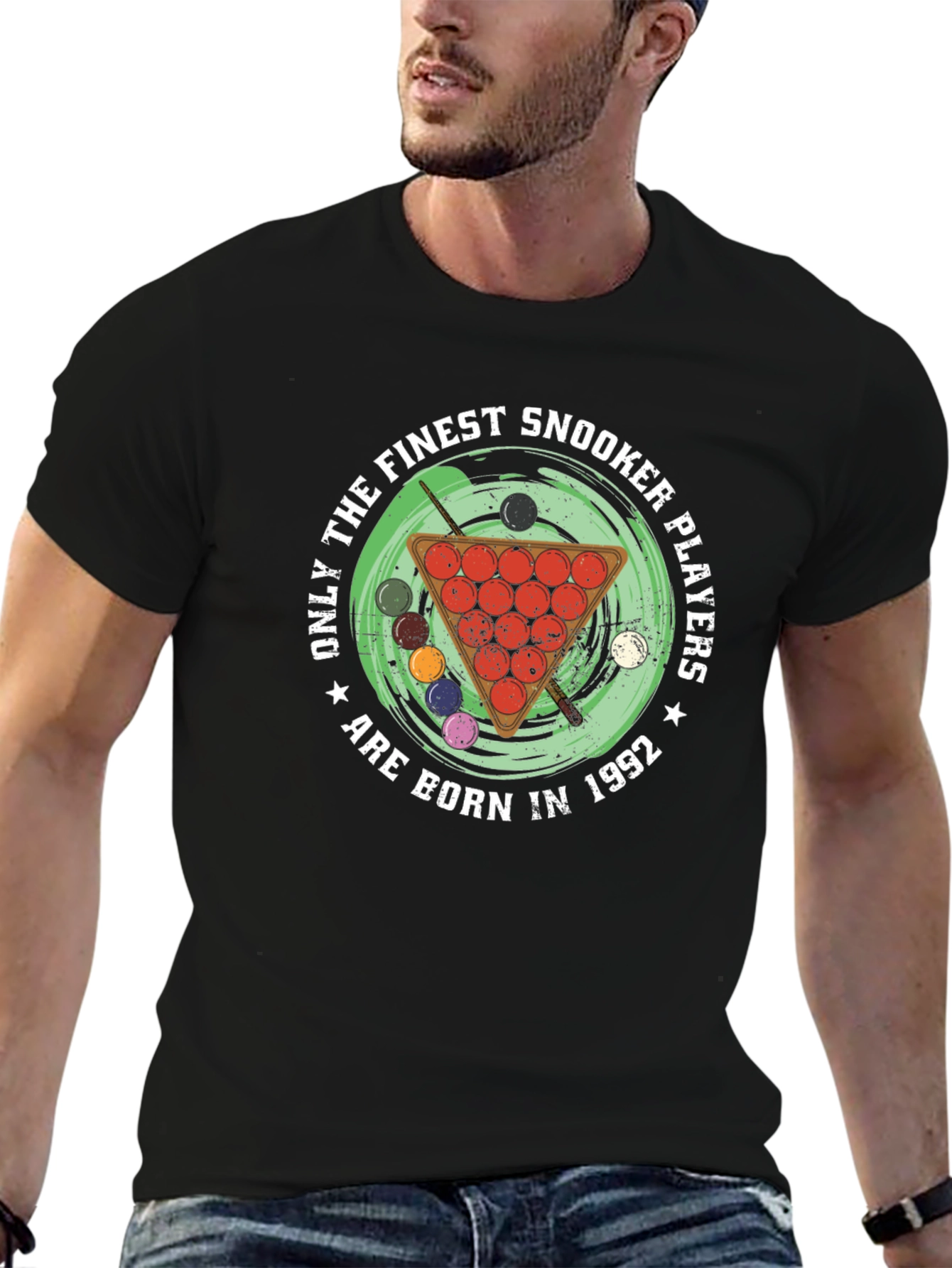 Finest Snooker Players 1992 Graphic T-Shirt