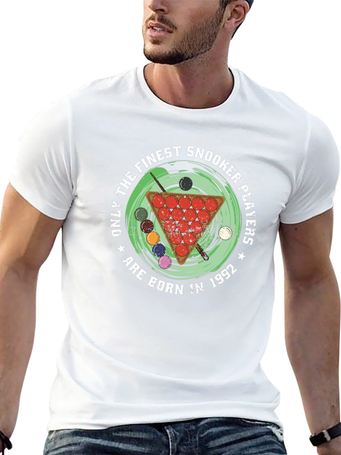 Finest Snooker Players 1992 Graphic T-Shirt