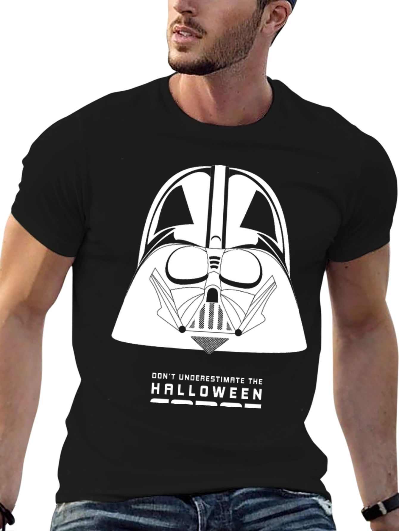 Darth Vader Halloween Graphic T-Shirt