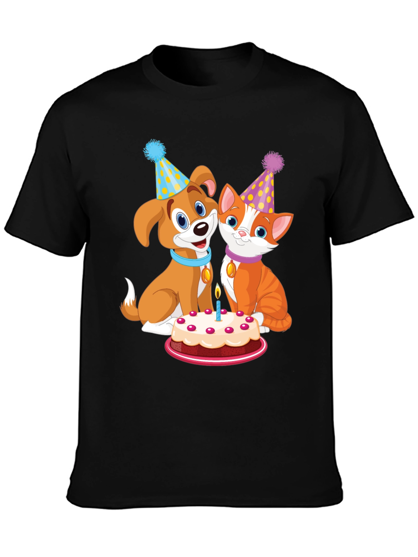 Birthday Pup & Kitty T-Shirt