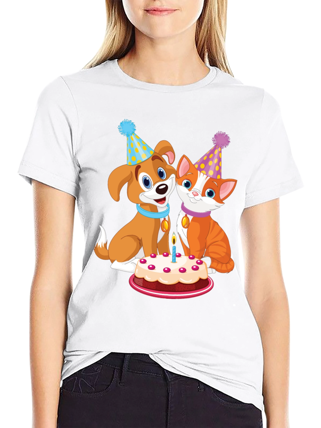 Birthday Pup & Kitty T-Shirt