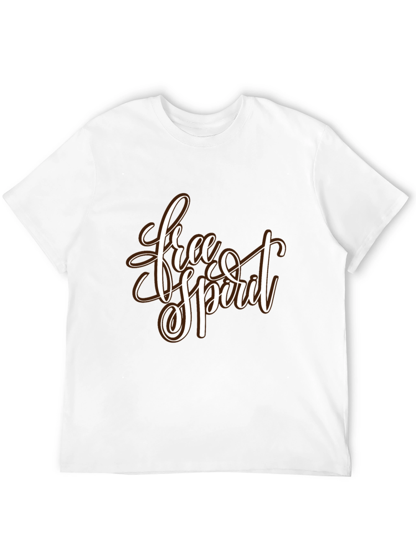 Free Spirit Black Graphic Tee