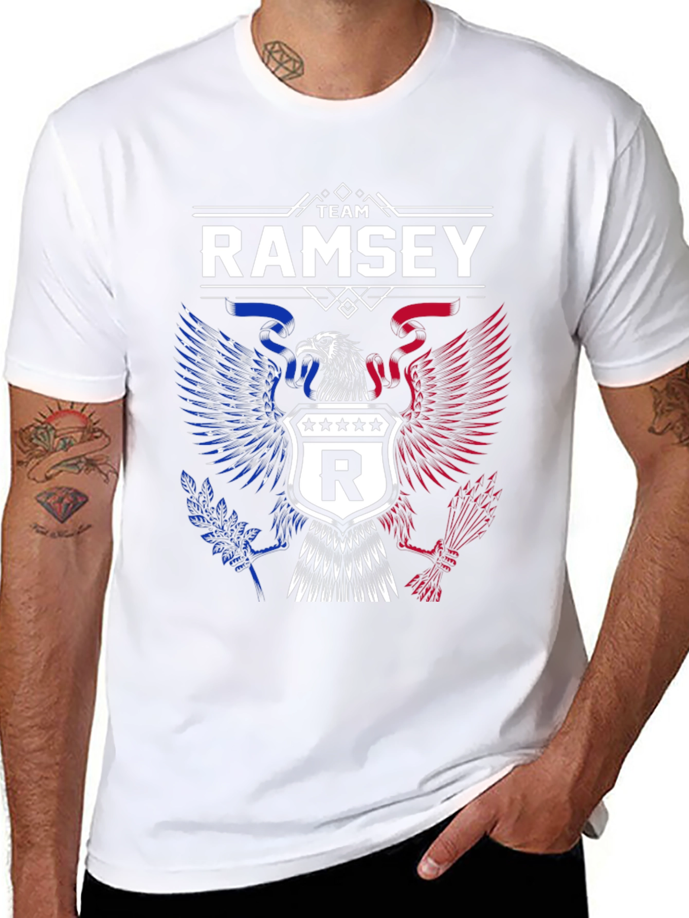 Team Ramsey Patriotic Eagle T-Shirt
