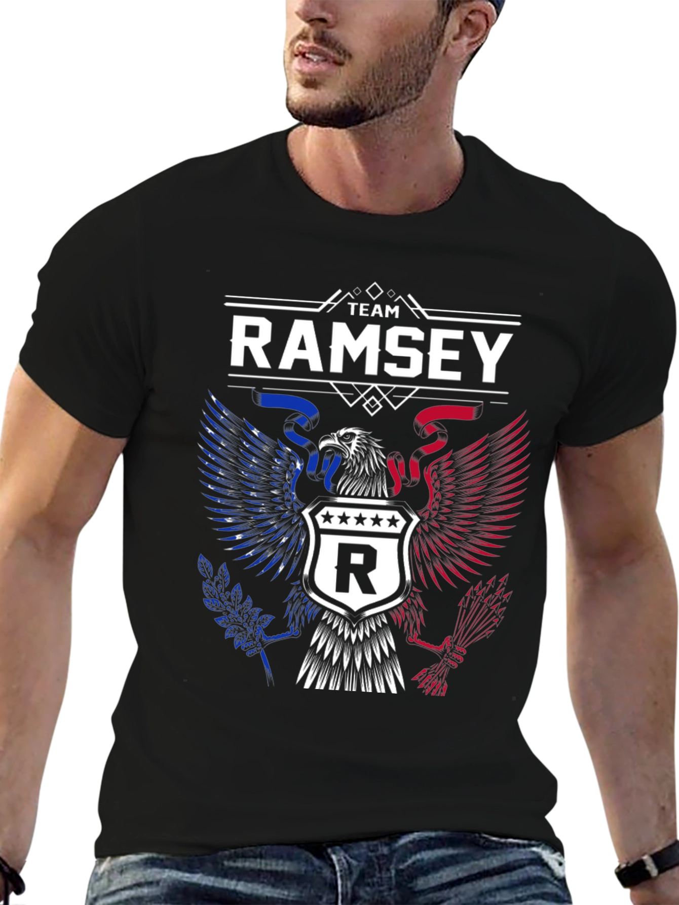 Team Ramsey Patriotic Eagle T-Shirt