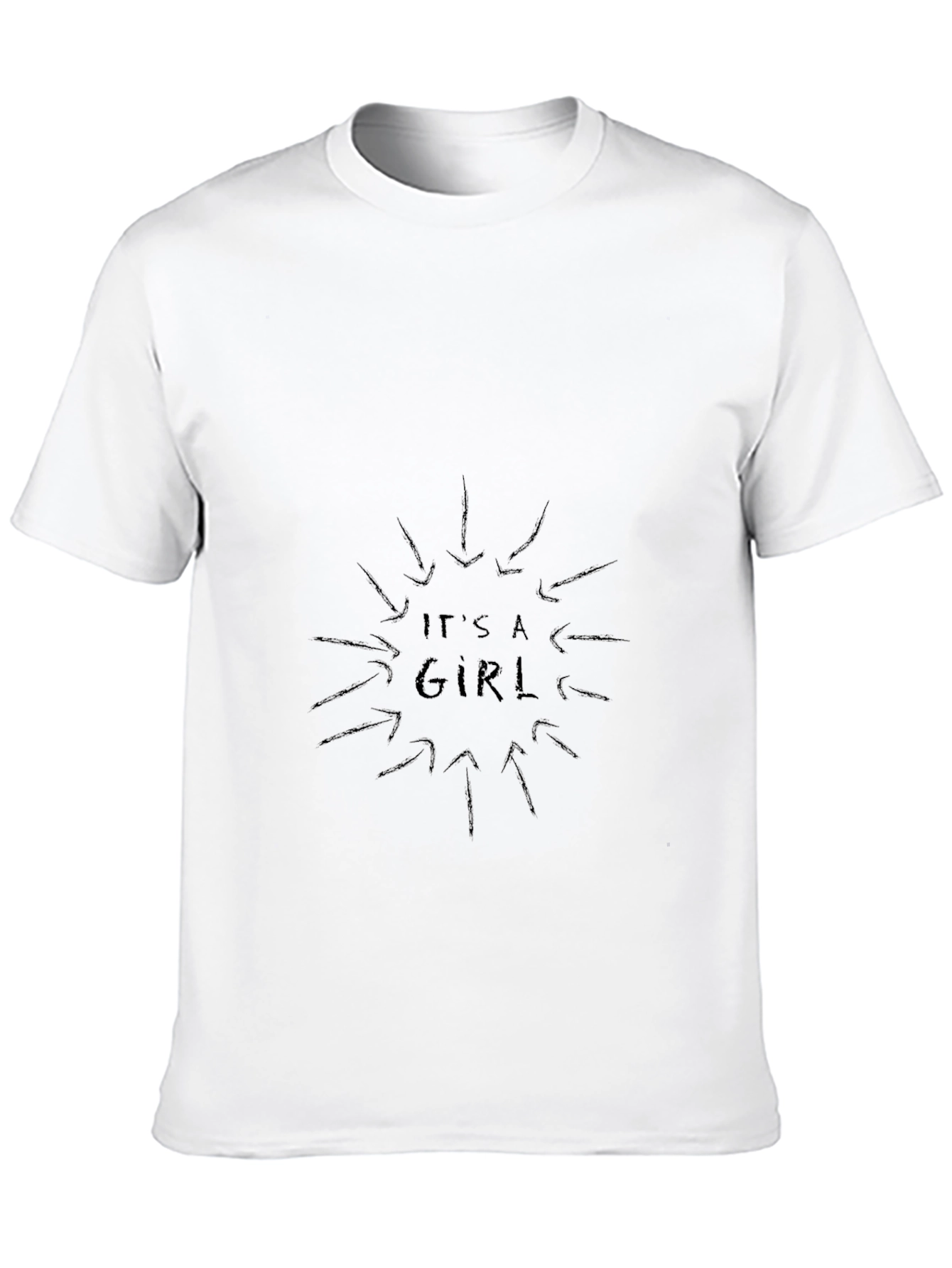 Its A Girl! Pregnancy Reveal T-Shirt