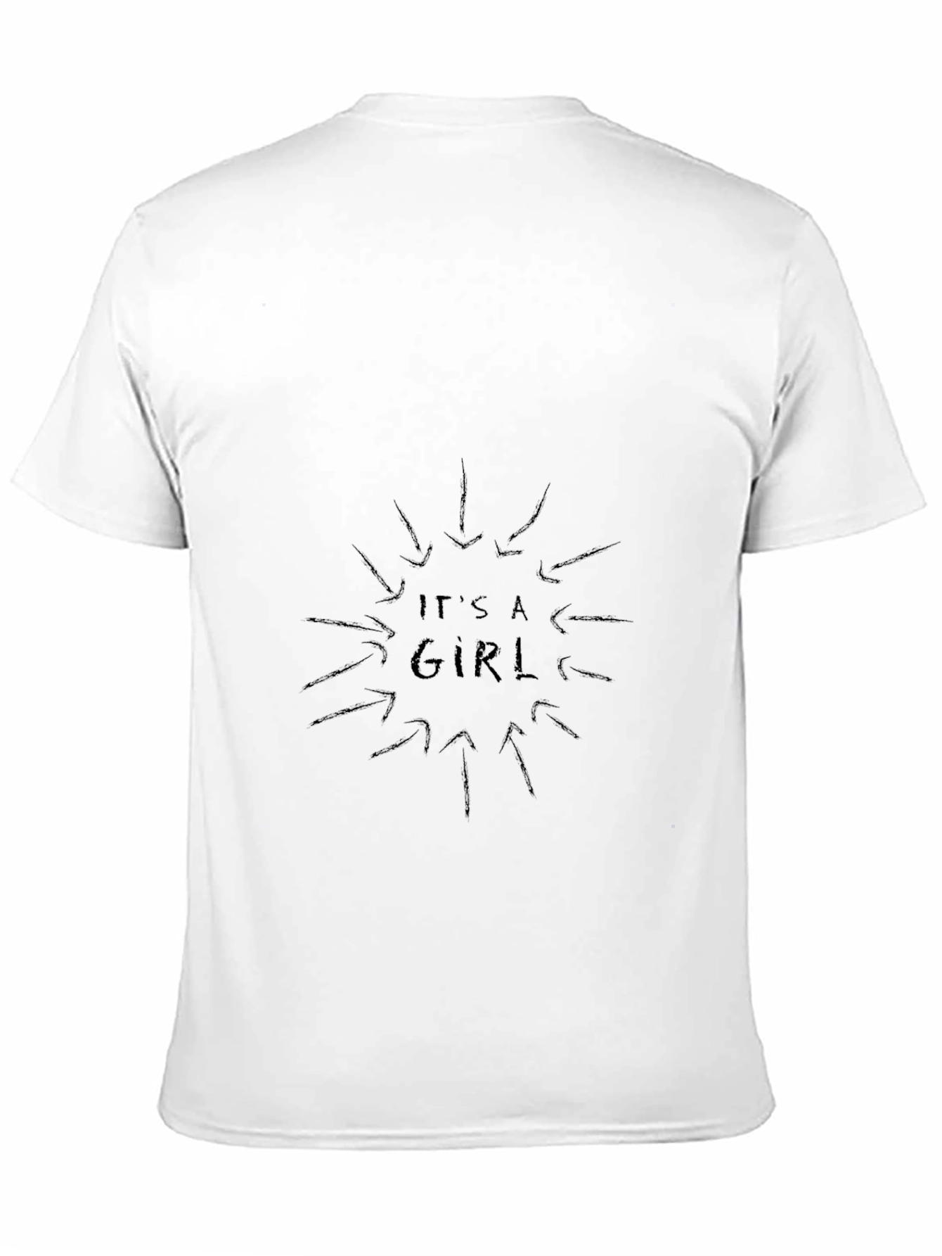 Its A Girl! Pregnancy Reveal T-Shirt