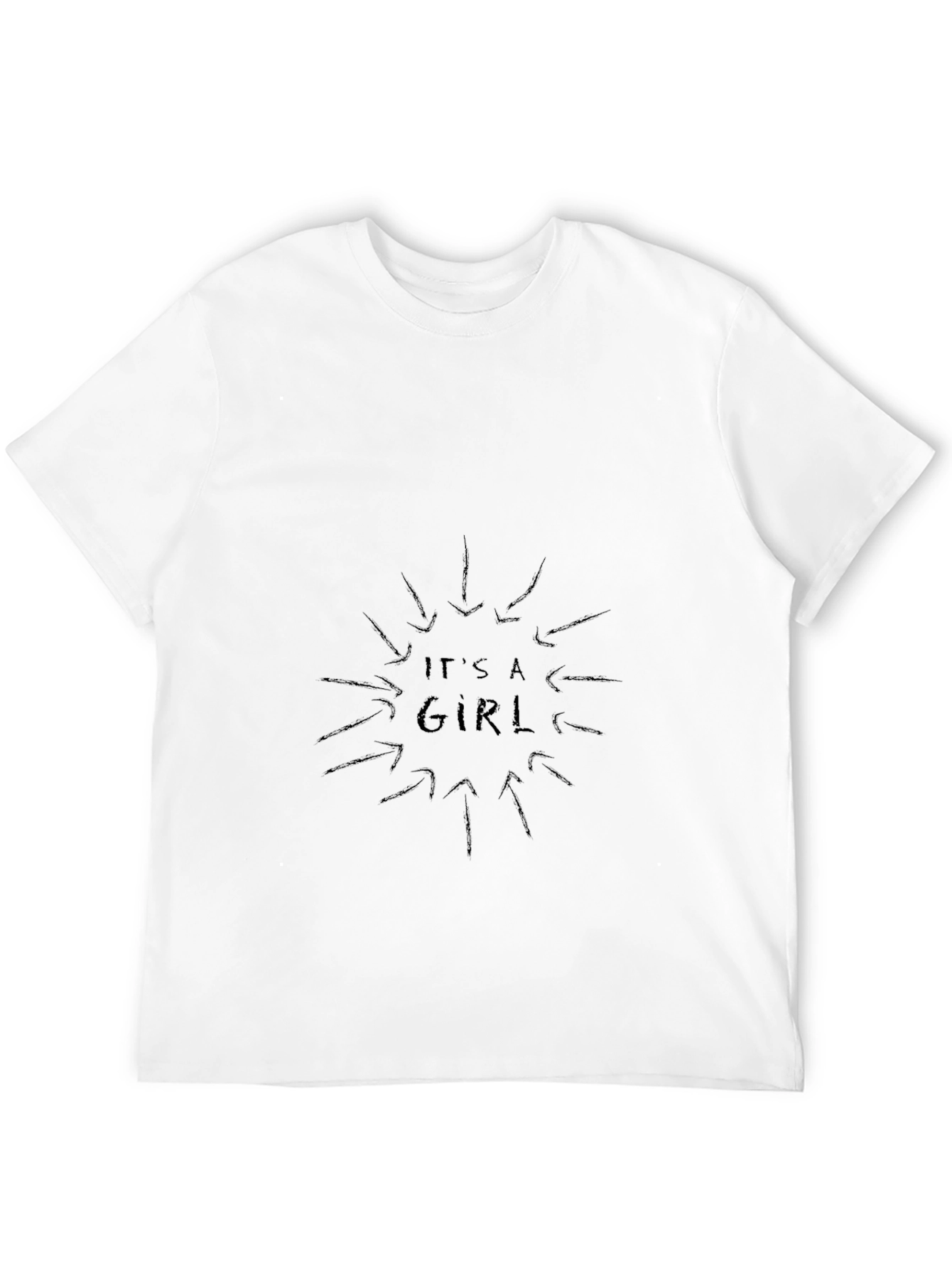 Its A Girl! Pregnancy Reveal T-Shirt