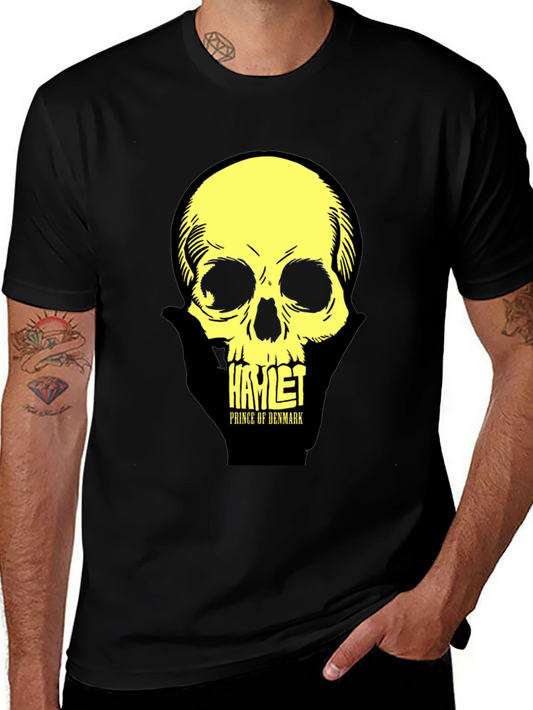 Hamlet Skull T-Shirt: Prince of Denmark Graphic Tee