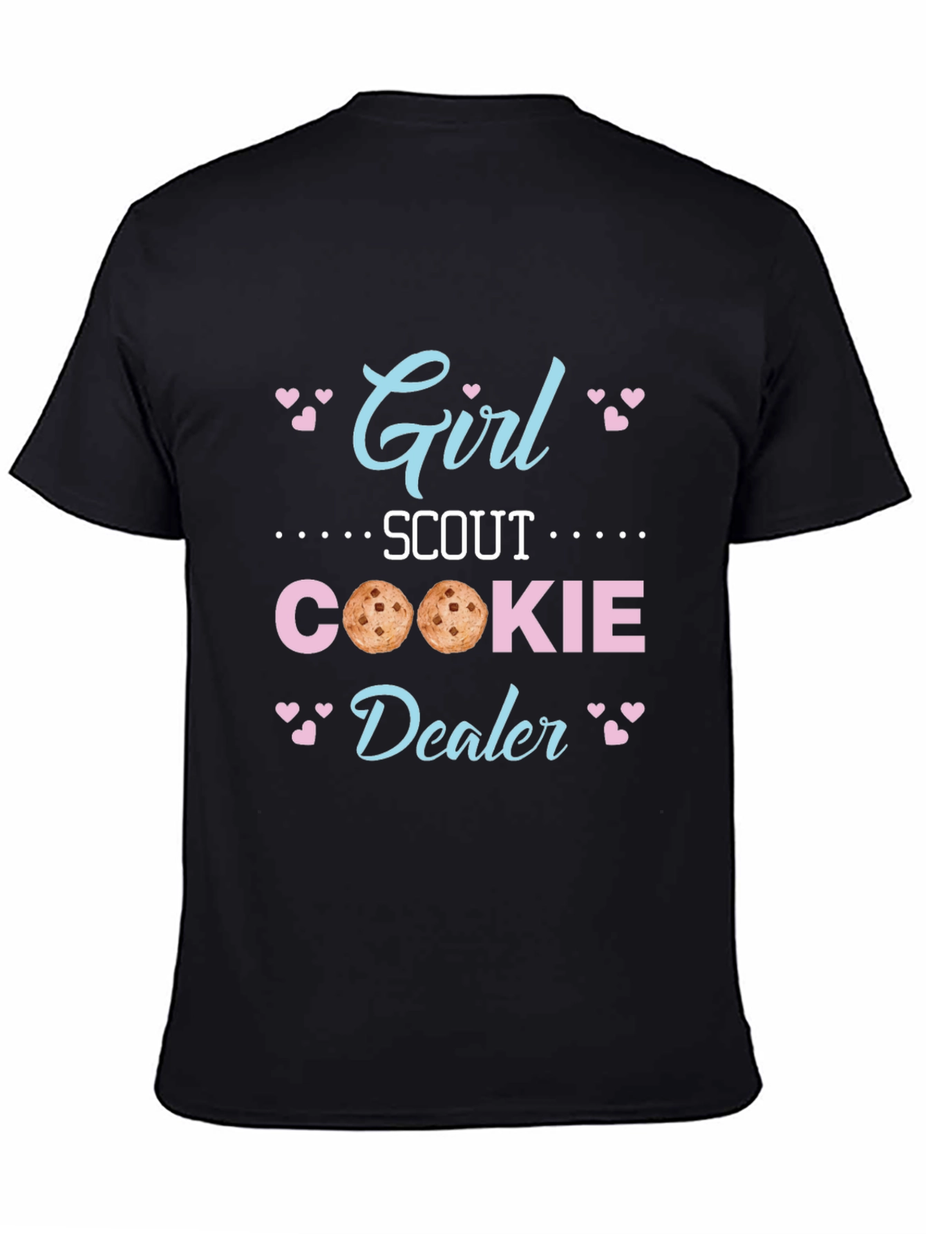Girl Scout Cookie Dealer Black T-Shirt