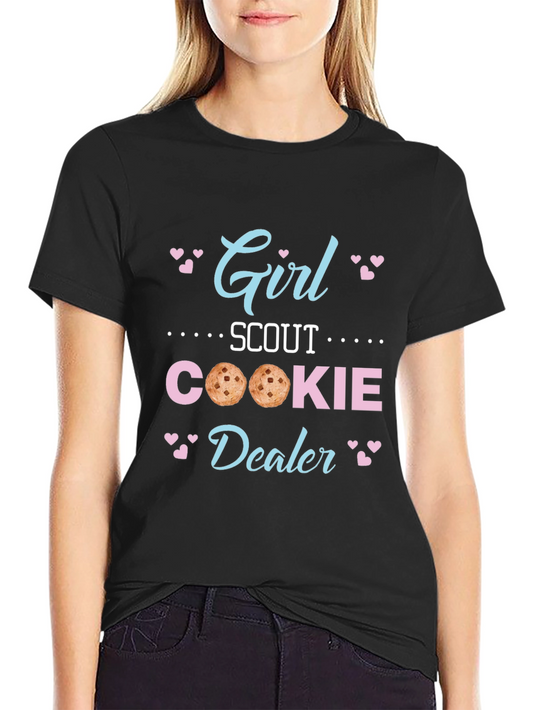 Girl Scout Cookie Dealer Black T-Shirt