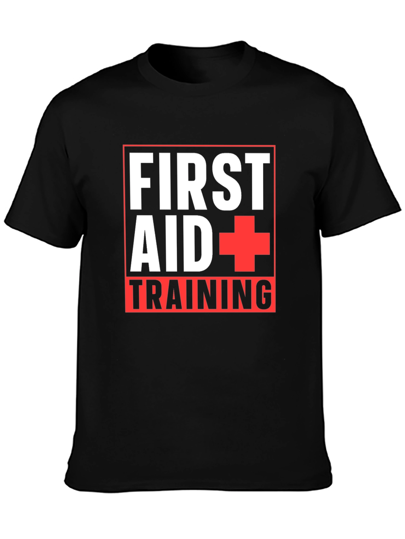First Aid Training Crew Neck T-Shirt