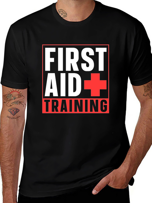 First Aid Training Crew Neck T-Shirt