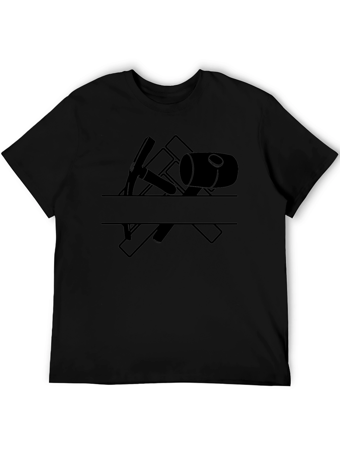 Masonry Graphic T-Shirt - Black